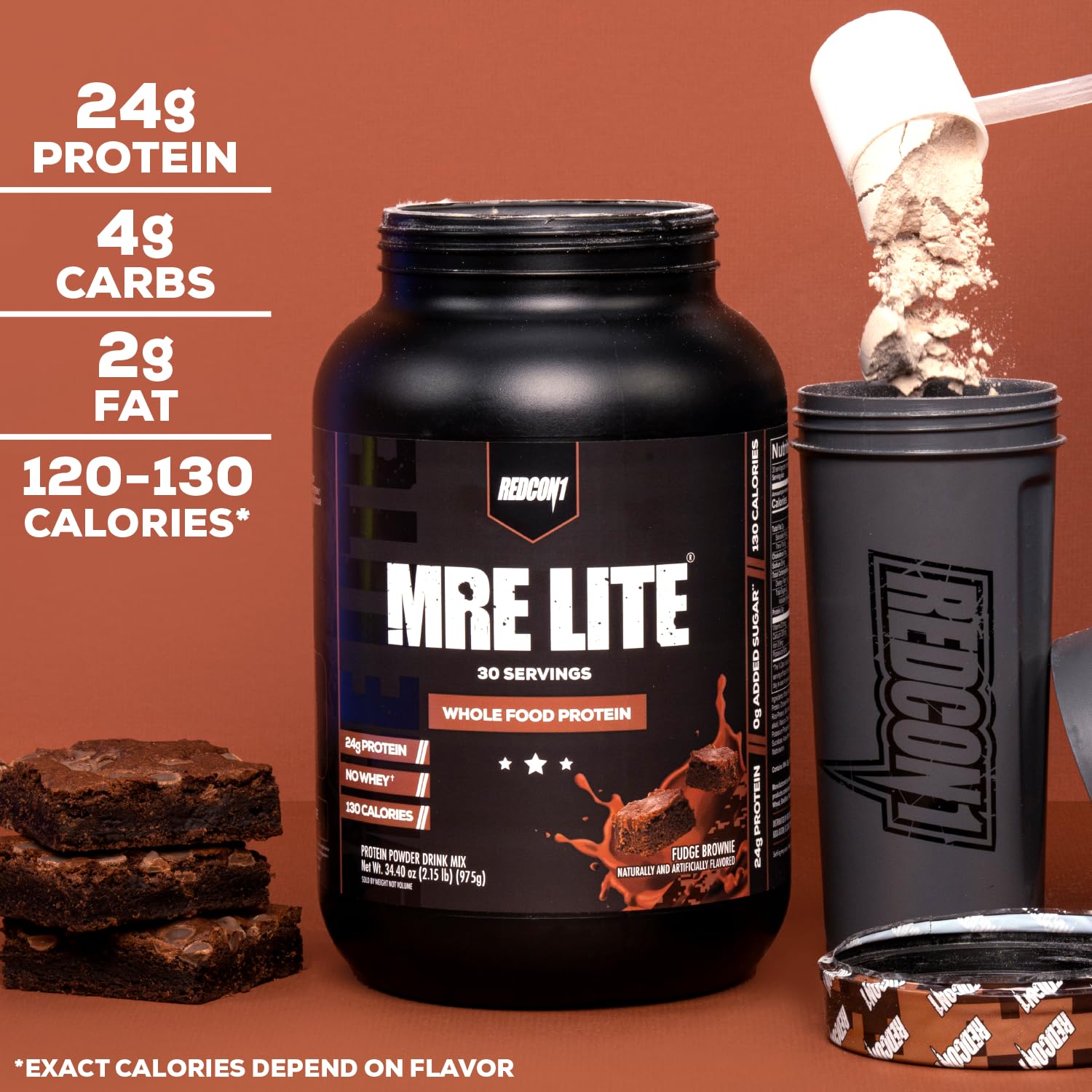 REDCON1 MRE Lite Whole Food Protein Powder, Cookies N' Cream - Low Carb & Whey REDCON1 Au supplements