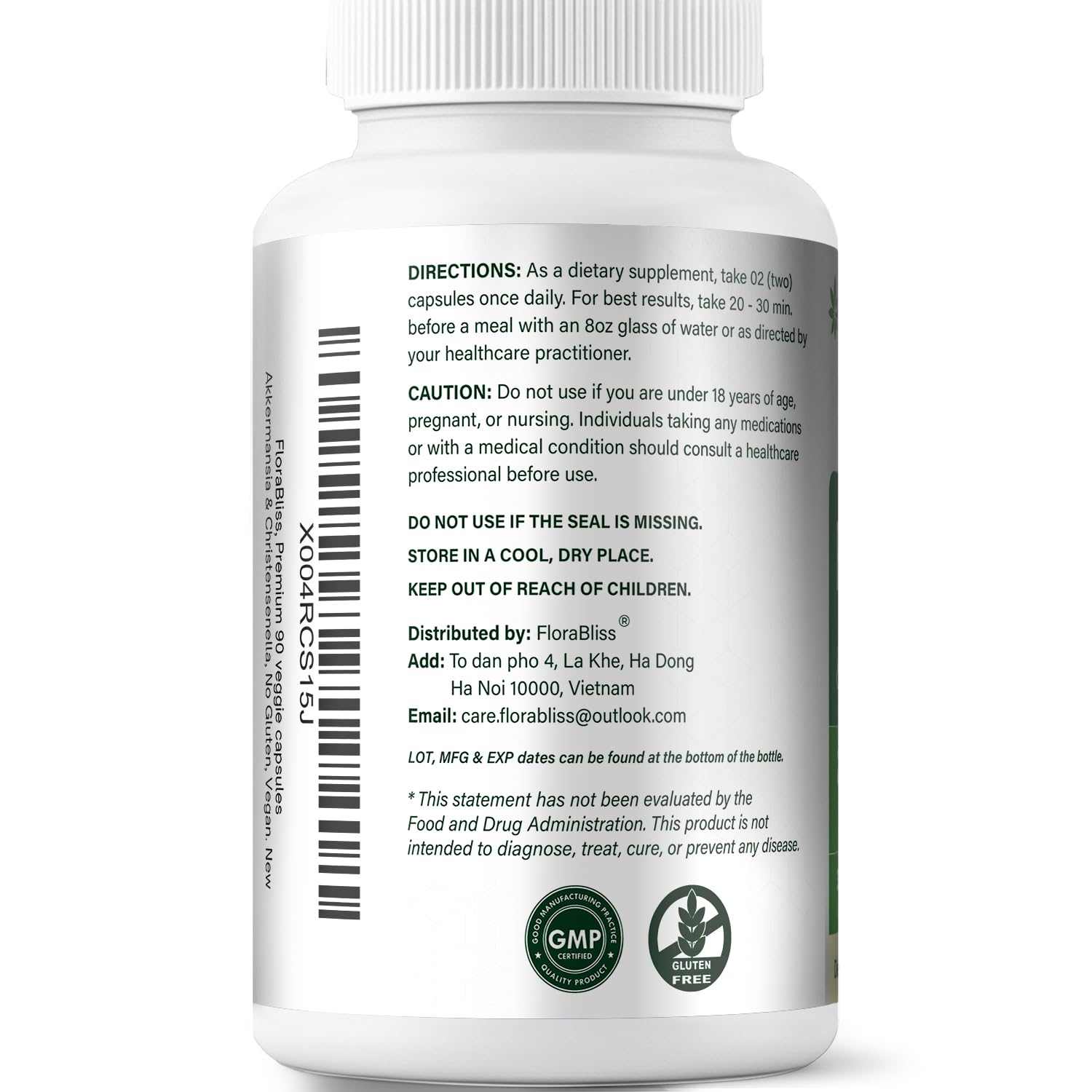 FloraBliss Rhodiola Rosea with Ashwagandha KSM-66, L-Theanine, Holy Basil & Black Pepper - 90 High Potency Vegan Capsules - 45-Day Supply FloraBliss Au supplements