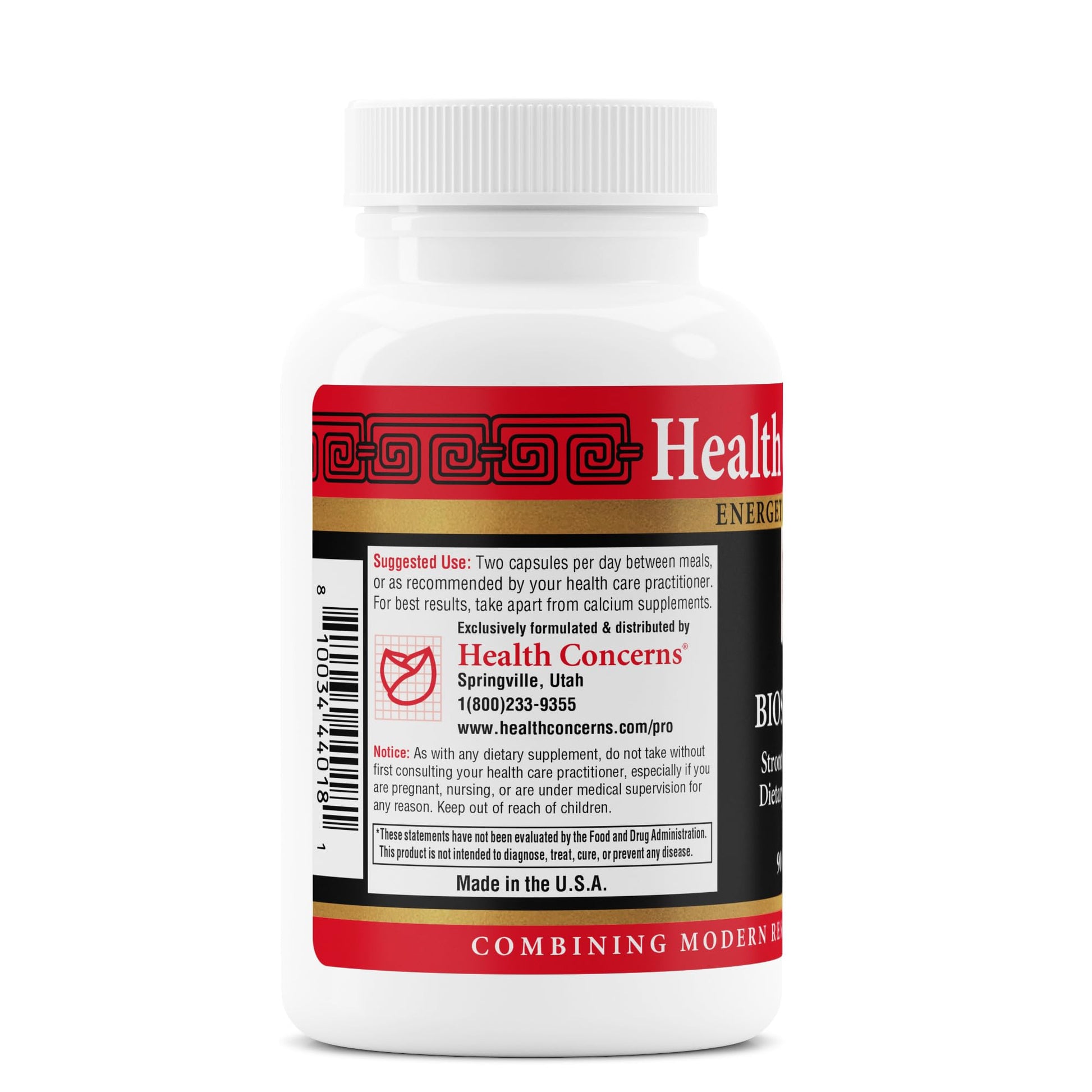 Health Concerns BioStrong – Bone Strength & Density Support Supplement – Strontium & BioPerine Black Pepper Extract for Joint Mobility – Chinese Herbal Blend for Men & Women – 90 Capsules Health Concerns Au supplements