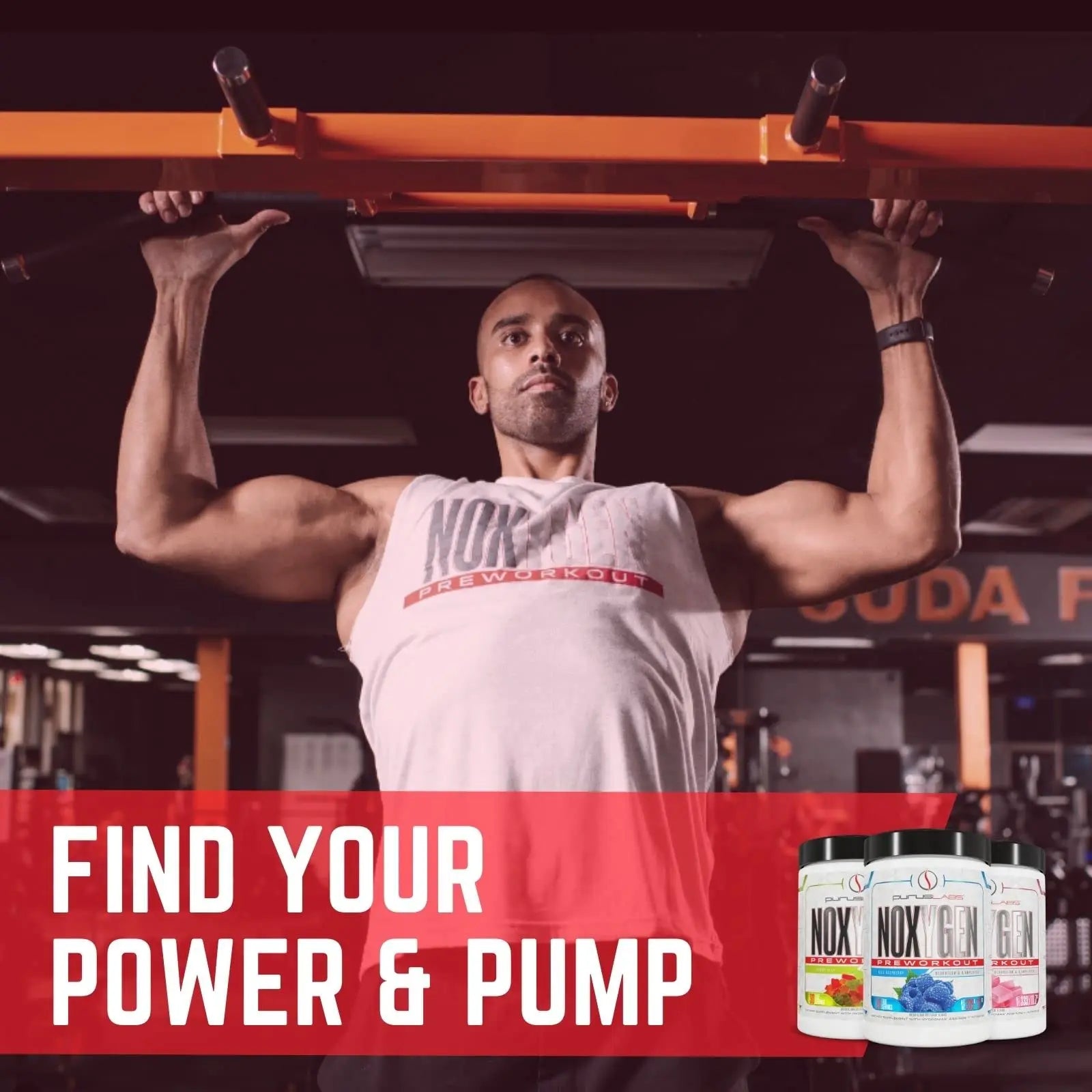 Purus Labs NOXYGEN PREWORKOUT Powder, 30 Servings (Strawberry Candy) Purus Labs Au supplements