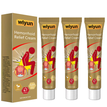 KUNLEN Herbal Hemorrhoids Cream, Chinese Hemorrhoid Creams, Body Care Cream for Men and Women (3pcs) KUNLEN Au supplements