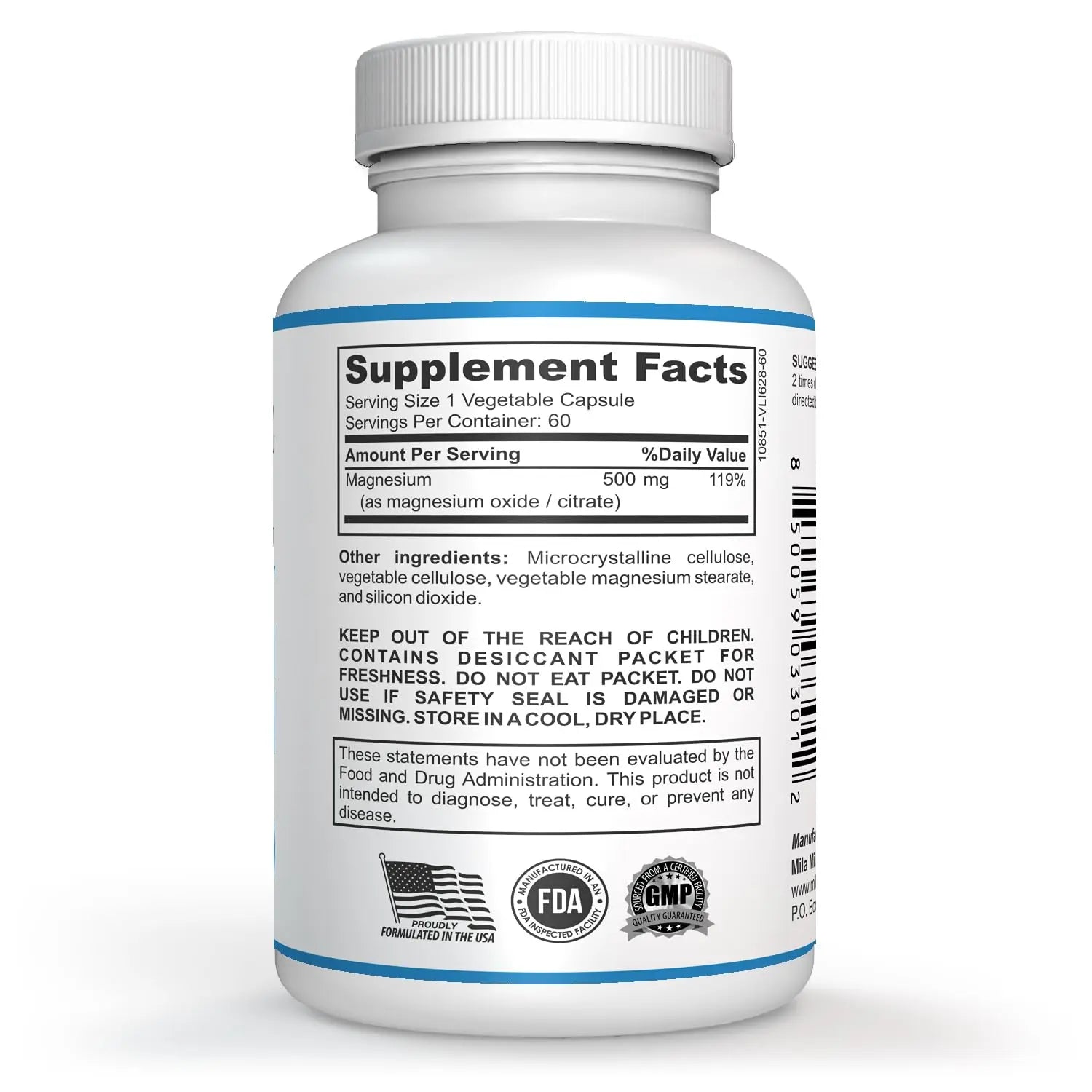Milamiamor High Potency Magnesium | Whole Body Support | Heart, Nerve and Bone Milamiamor Au supplements