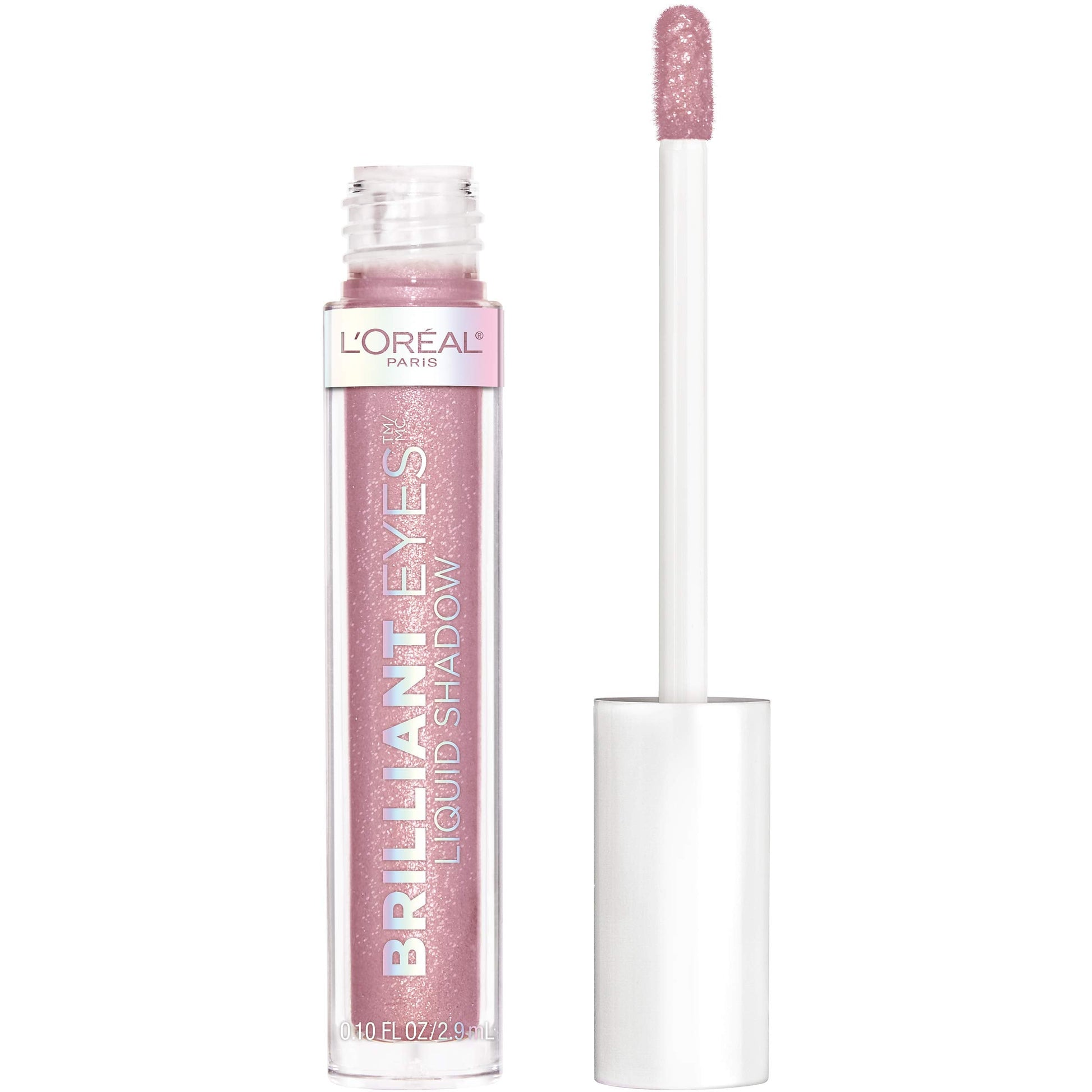 L'Oreal Paris Brilliant Eyes Shimmer Liquid Eye Shadow, Longwearing Lasting Shimmer, Crease Resistant, Flake-Proof, Precision Applicator, Quick Dry, Non-Greasy, Amethyst Quartz, 0.1 oz. L'Oreal Paris Au supplements