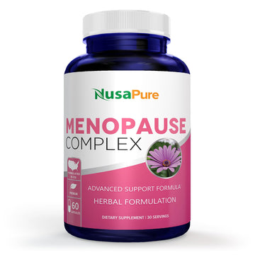 NusaPure Menopause Complex : Black Cohosh and Herbal Ingredients - 60 Capsules NusaPure Au supplements