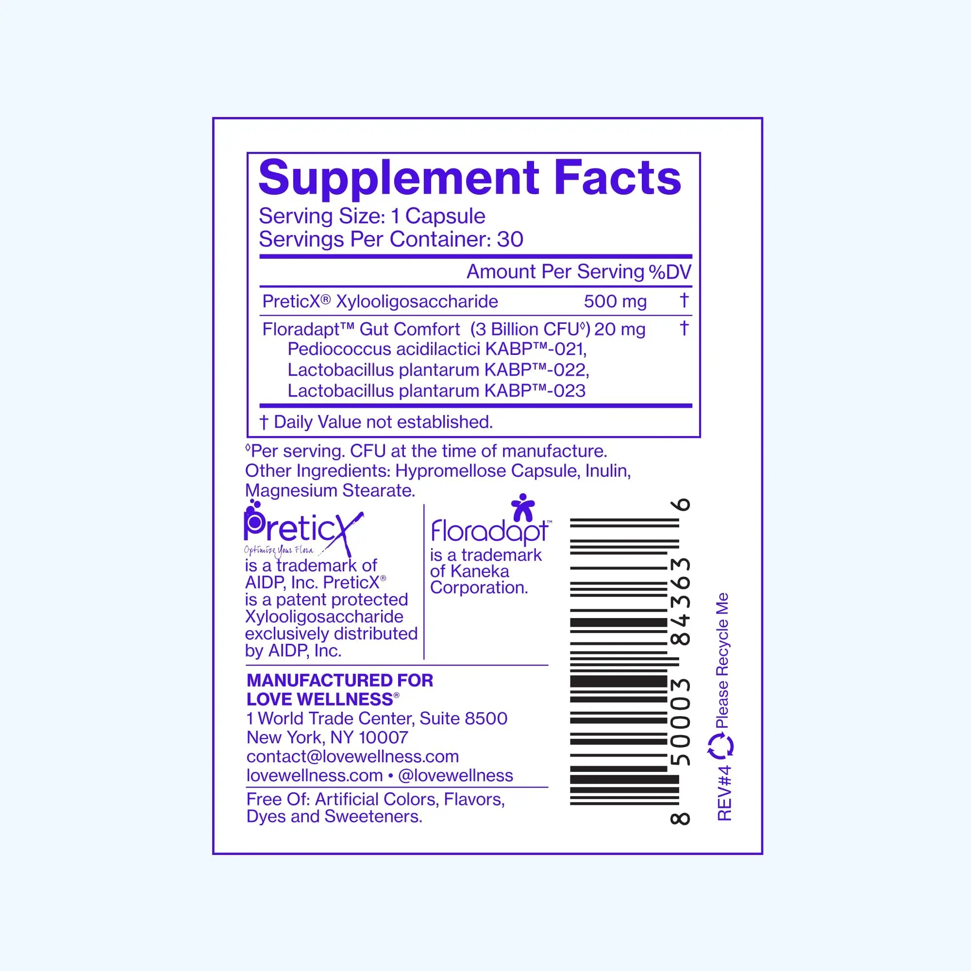 Love Wellness Gut Feelings Probiotic | Gut Health for Women, Digestion Relief & Immune Support Supplement | Womens Probiotic for Gas Relief | 3 Billion CFU | Safe Prebiotic and Postbiotic | 30 Count Love Wellness Au supplements