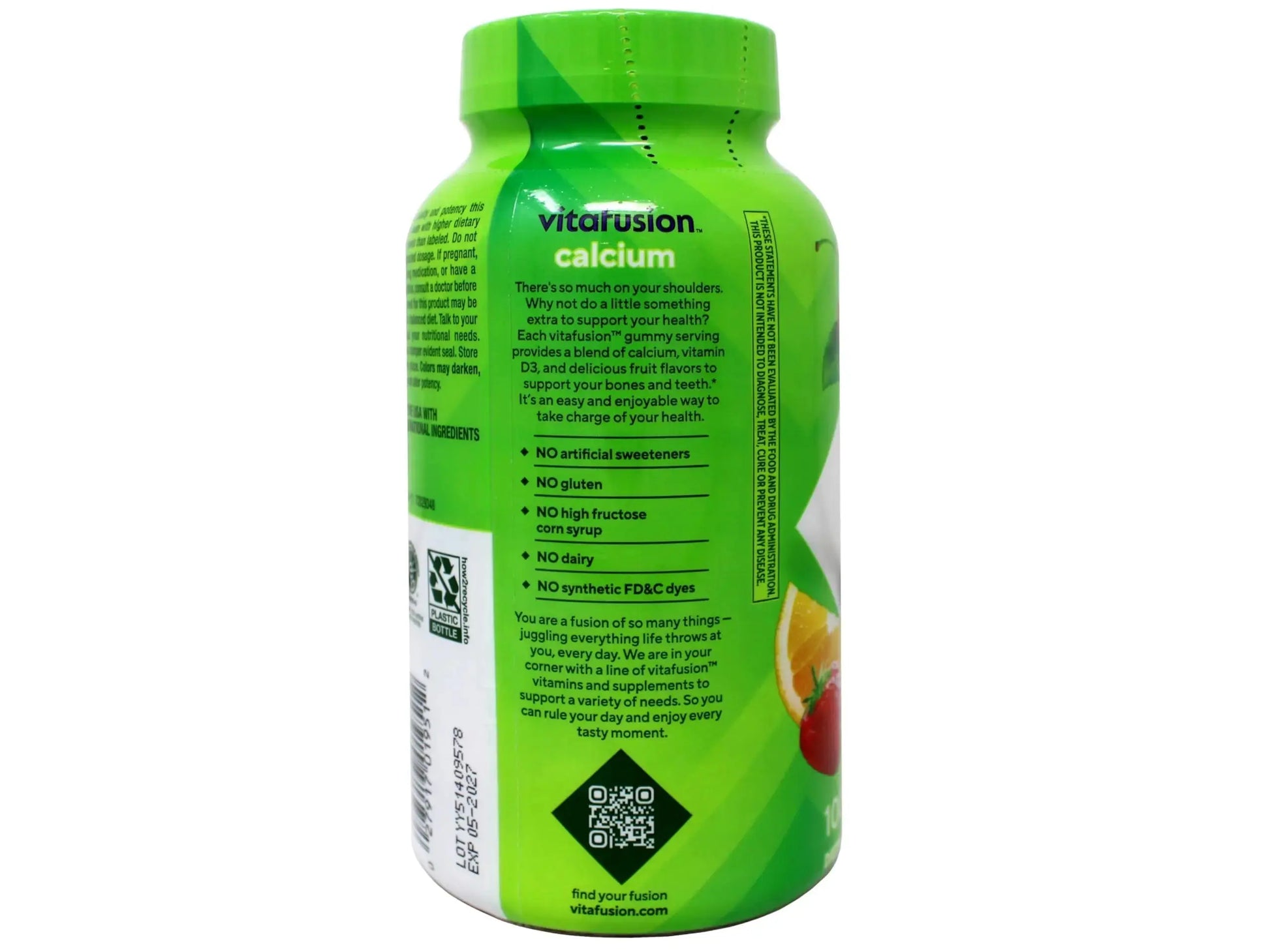 Vitafusion Calcium Adult Gummy Vitamins, 100 Gummy Vitamins Vitafusion Au supplements