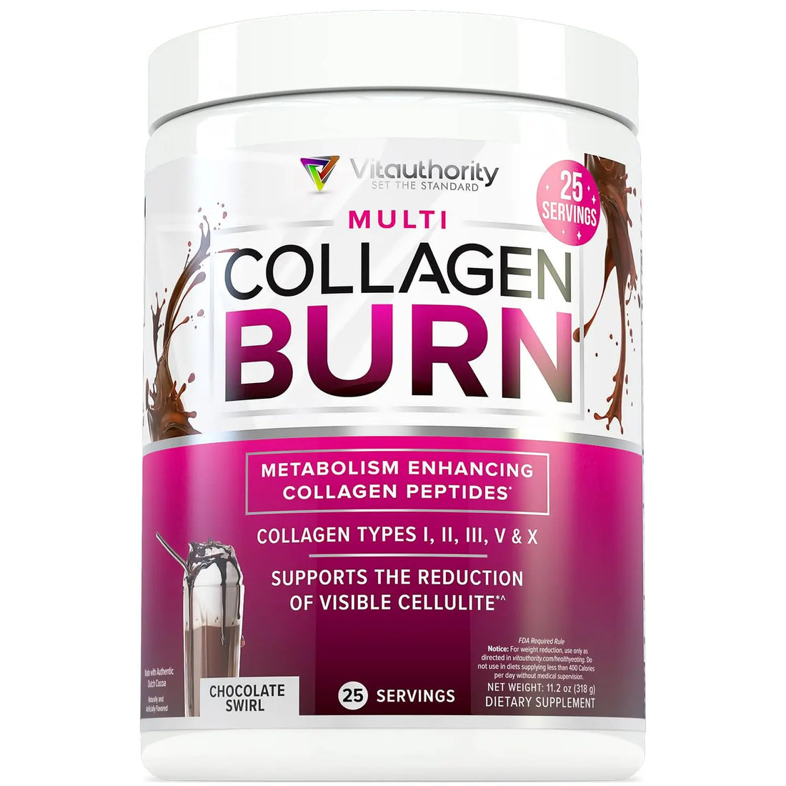 Hydrolyzed Collagen Powder for Weight Loss - Collagen Burn Ultimate Beauty Complex Vitauthority Au supplements