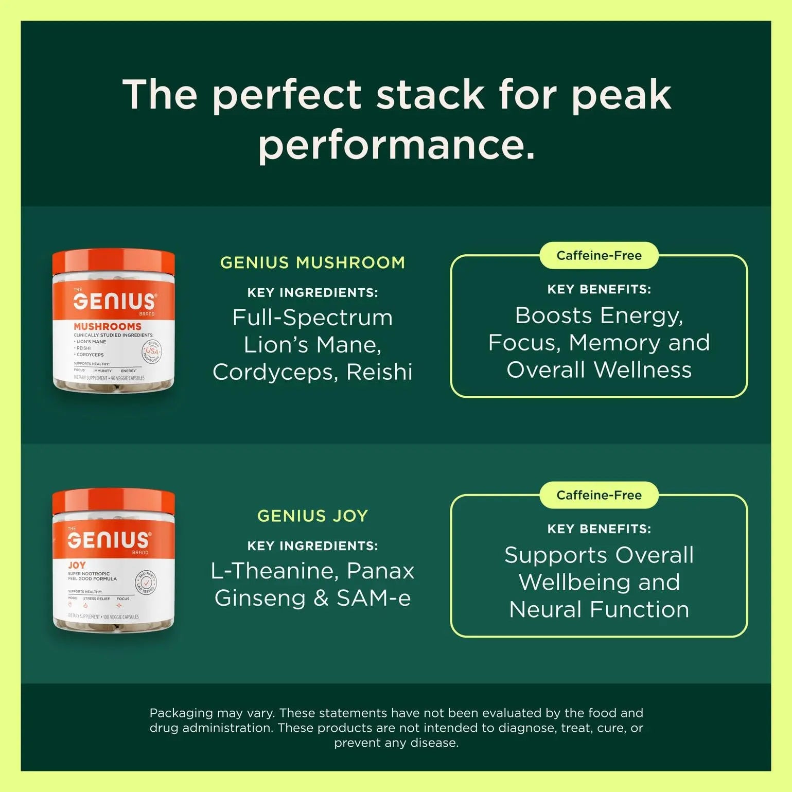 The Genius Brand Daily Superfood Greens - Organic Plant-Based Powder - Pineapple Flavor - Whole Food Blend with Greens, Fruits & Veggies - 30 Serving The Genius Brand Au supplements