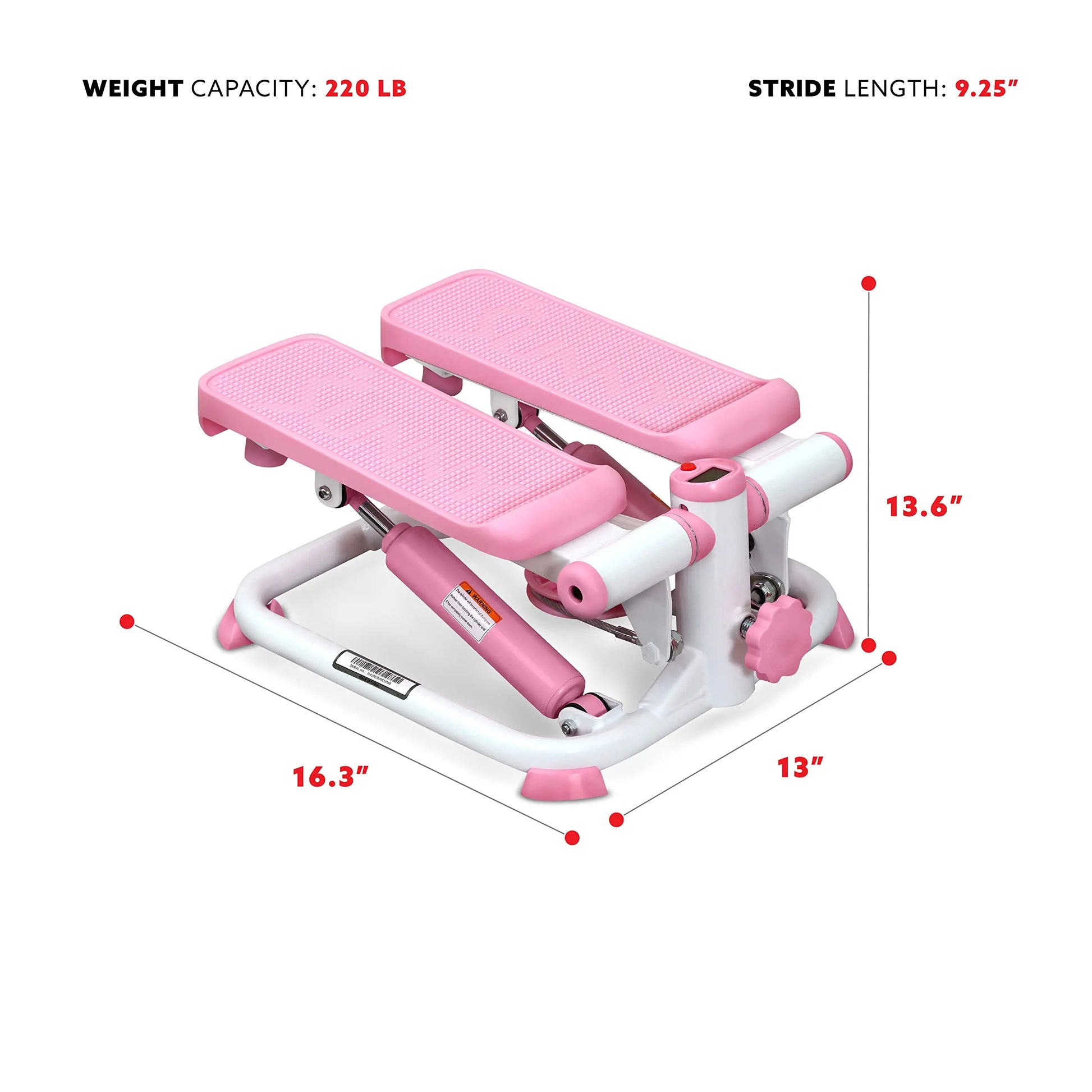 Sunny Health & Fitness Mini Stepper for Exercise Low-Impact Stair Step Cardio Equipment Sunny Health & Fitness Au supplements
