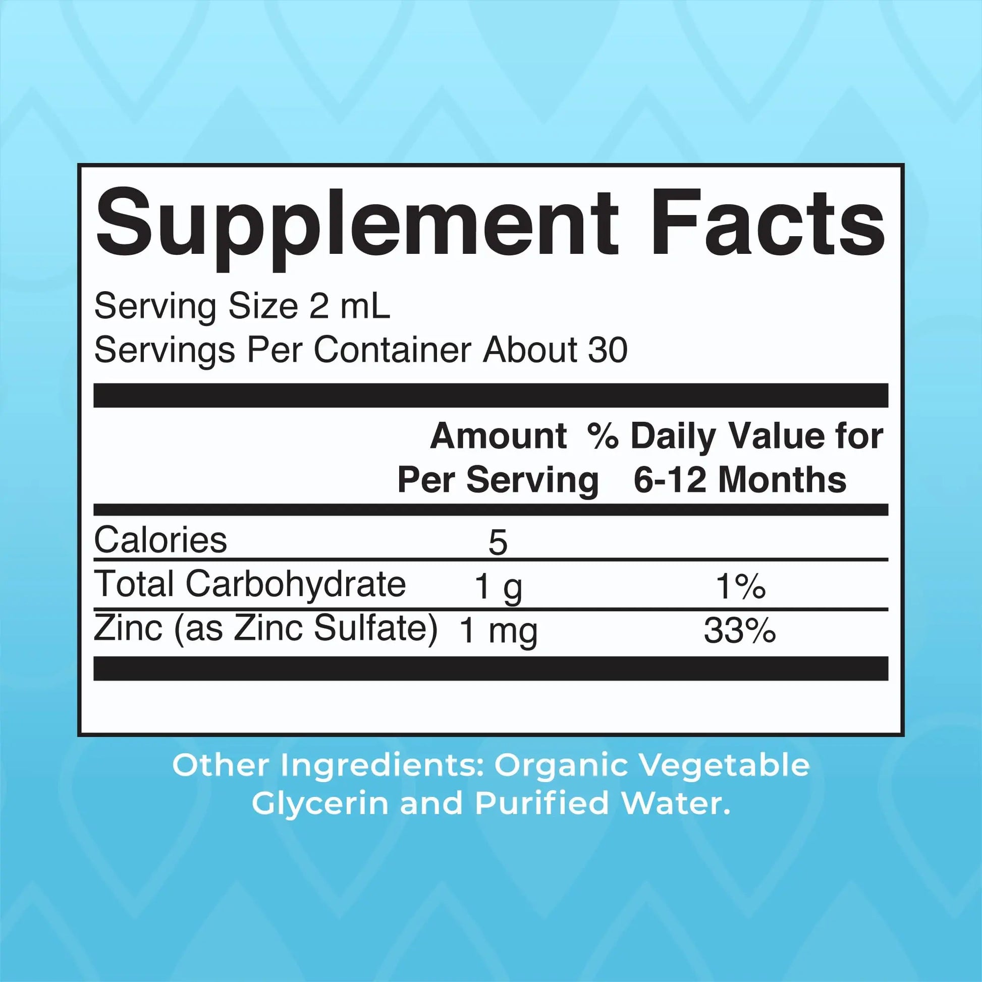 MaryRuth Organics Organic Infant Ionic Zinc Liquid Drops | Zinc Sulfate for Immune Support | Organic Glycerin | Antioxidant | Vegan | Formulated for Babies Ages 6-12 Months | 1 Month Supply | 2 Fl Oz MARYRUTH'S Au supplements