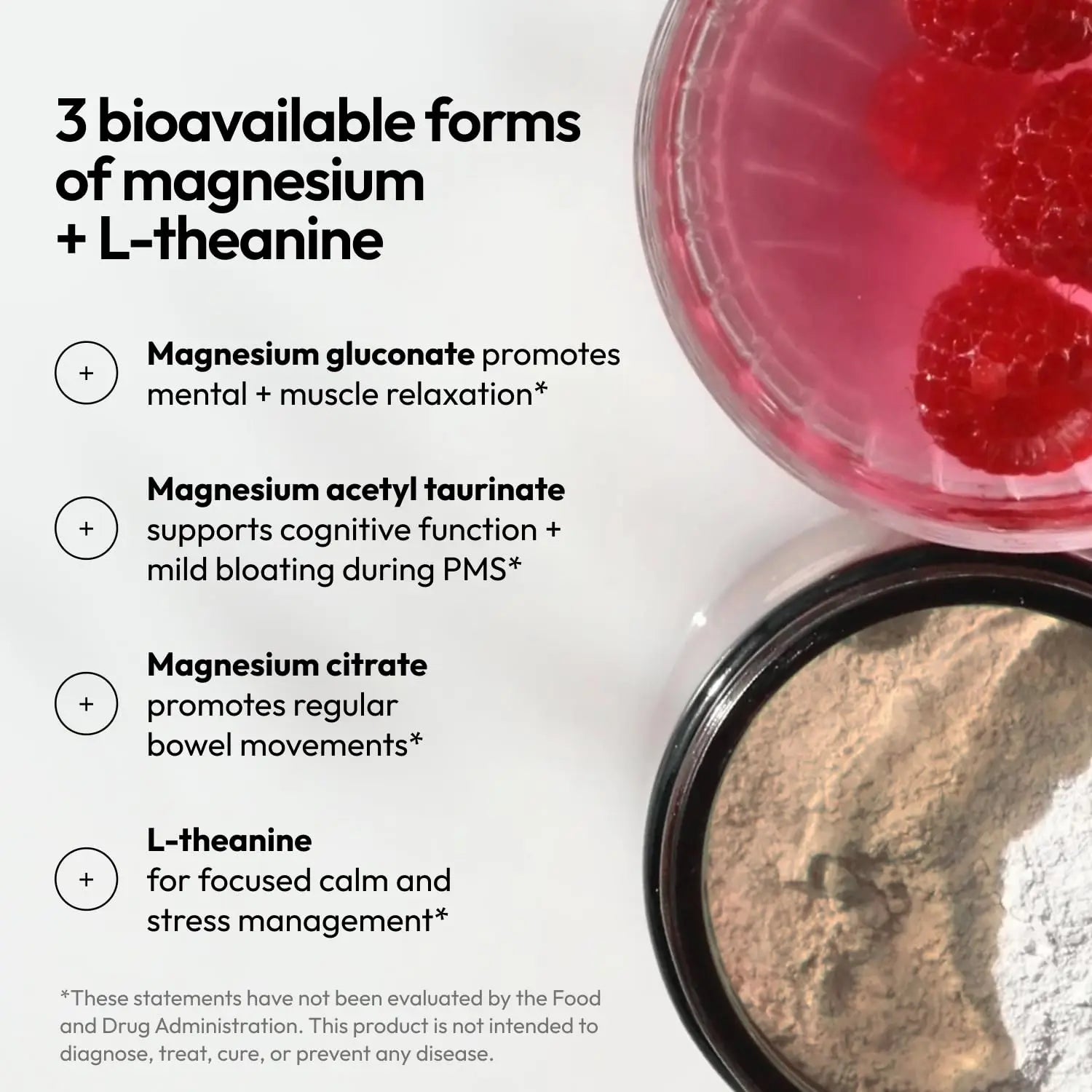 Moon Juice Magnesi-Om Magnesium Powder Supplement - Chelated Magnesium Complex + L-Theanine Blend for Rest, Relaxation & Regularity Moon Juice Au supplements