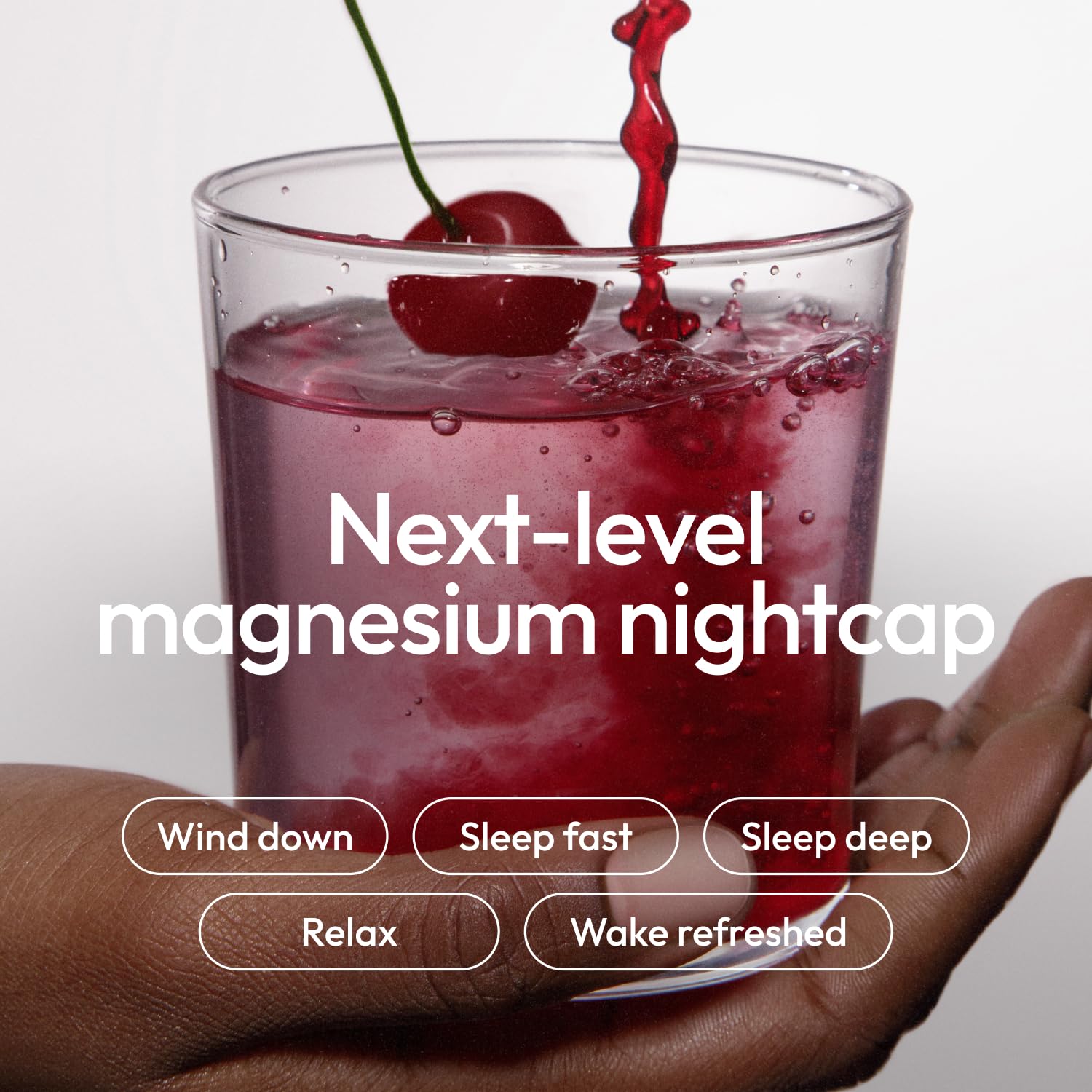 Moon Juice Sleepy Magnesi-Om - Sleep Supplement Powder with Magnesium Glycinate, L-Theanine & Plant-Based Melatonin, Sugar-Free Bedtime Drink Mix for Deep Sleep w/o Grogginess, Cherry, 35 Servings Moon Juice Au supplements