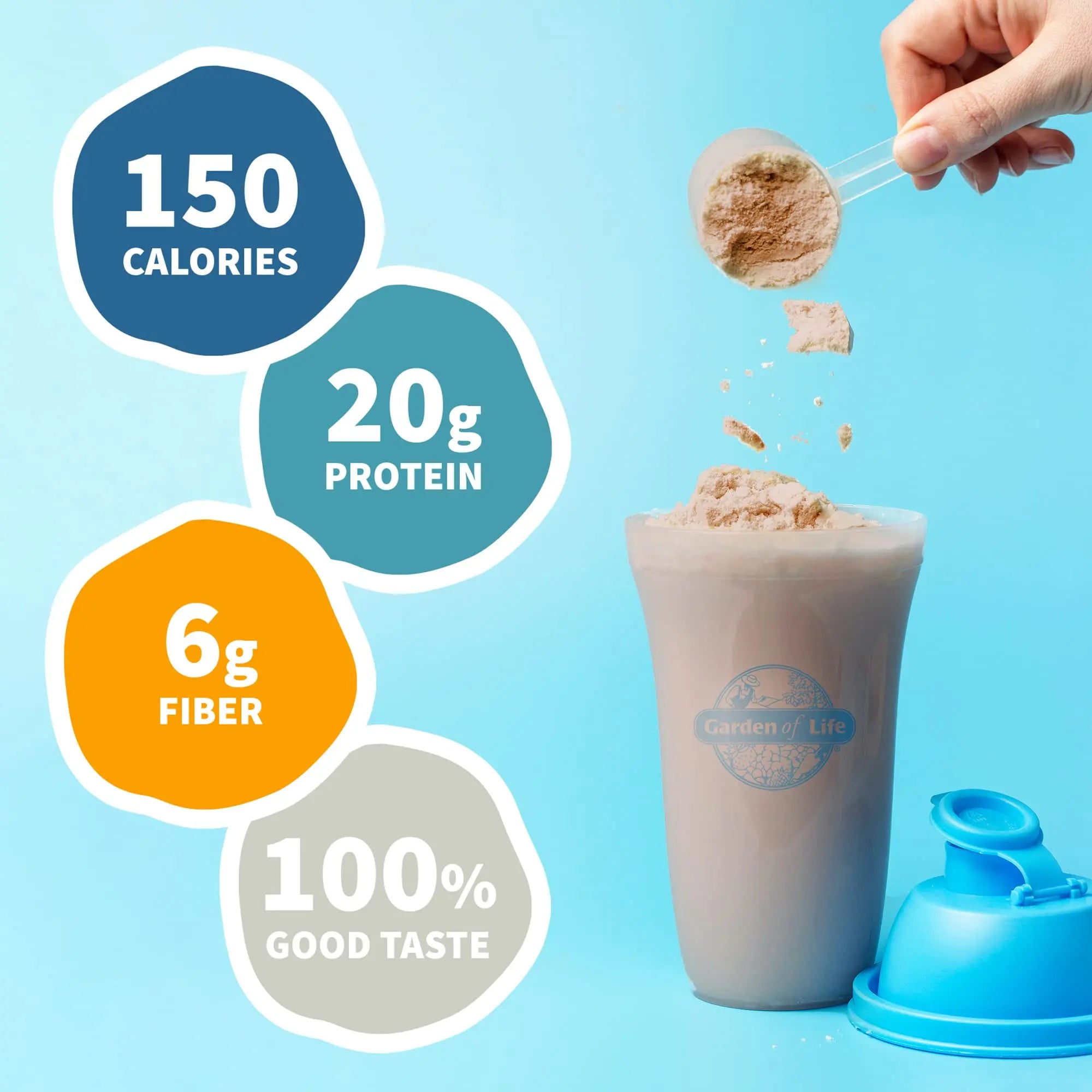 Garden of Life Vegan Protein Powder - Raw Organic Meal Replacement Shakes Garden of Life Au supplements