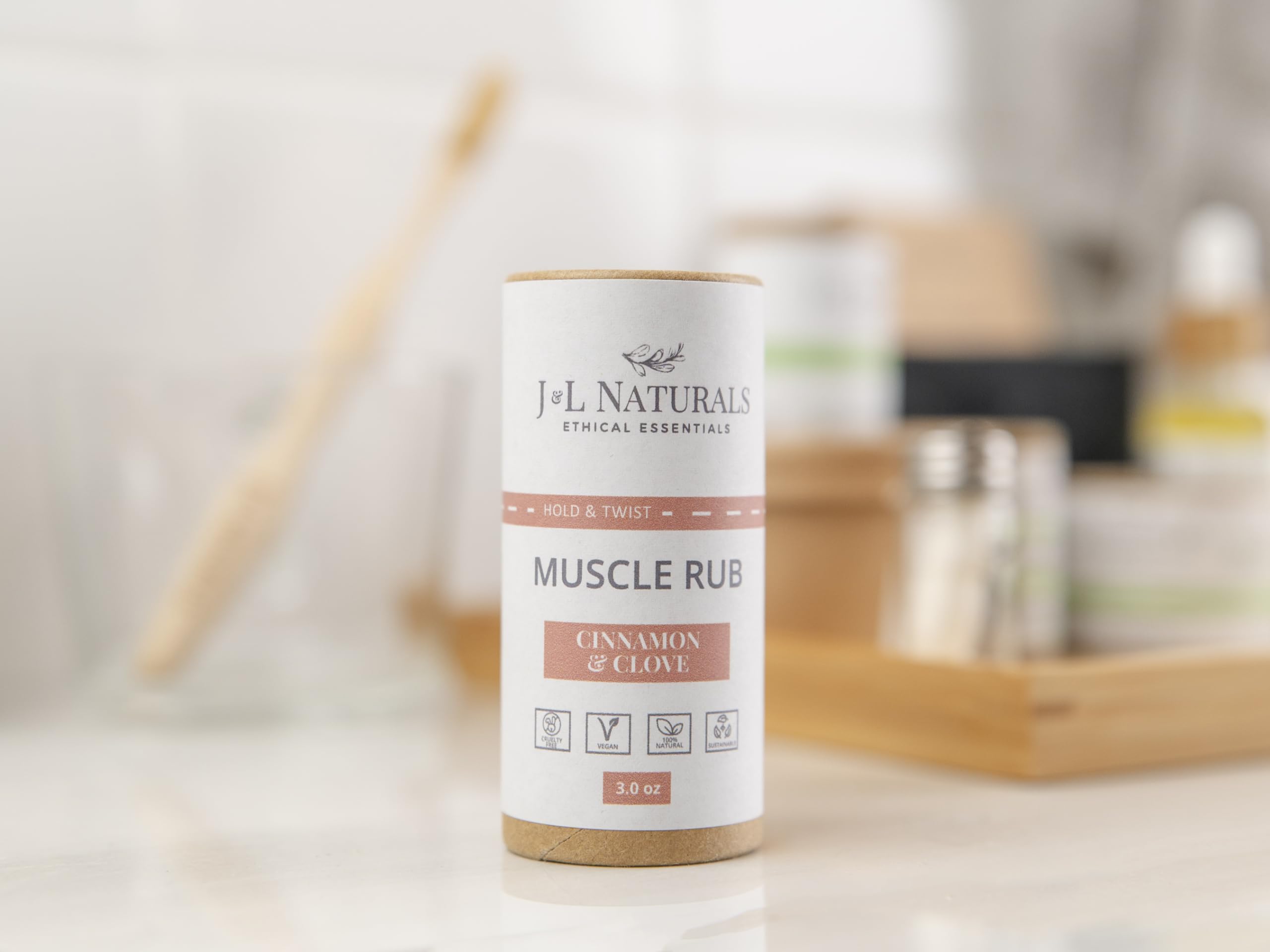 J&L Naturals Muscle Rub | Cream for Achy + Sore Muscles, Joints, Back, Knees, Shoulders | Soothing & Nourishing | Vegan, Sustainable, Cruelty Free, Natural, Made in US (1-Pack) J&L Naturals Au supplements