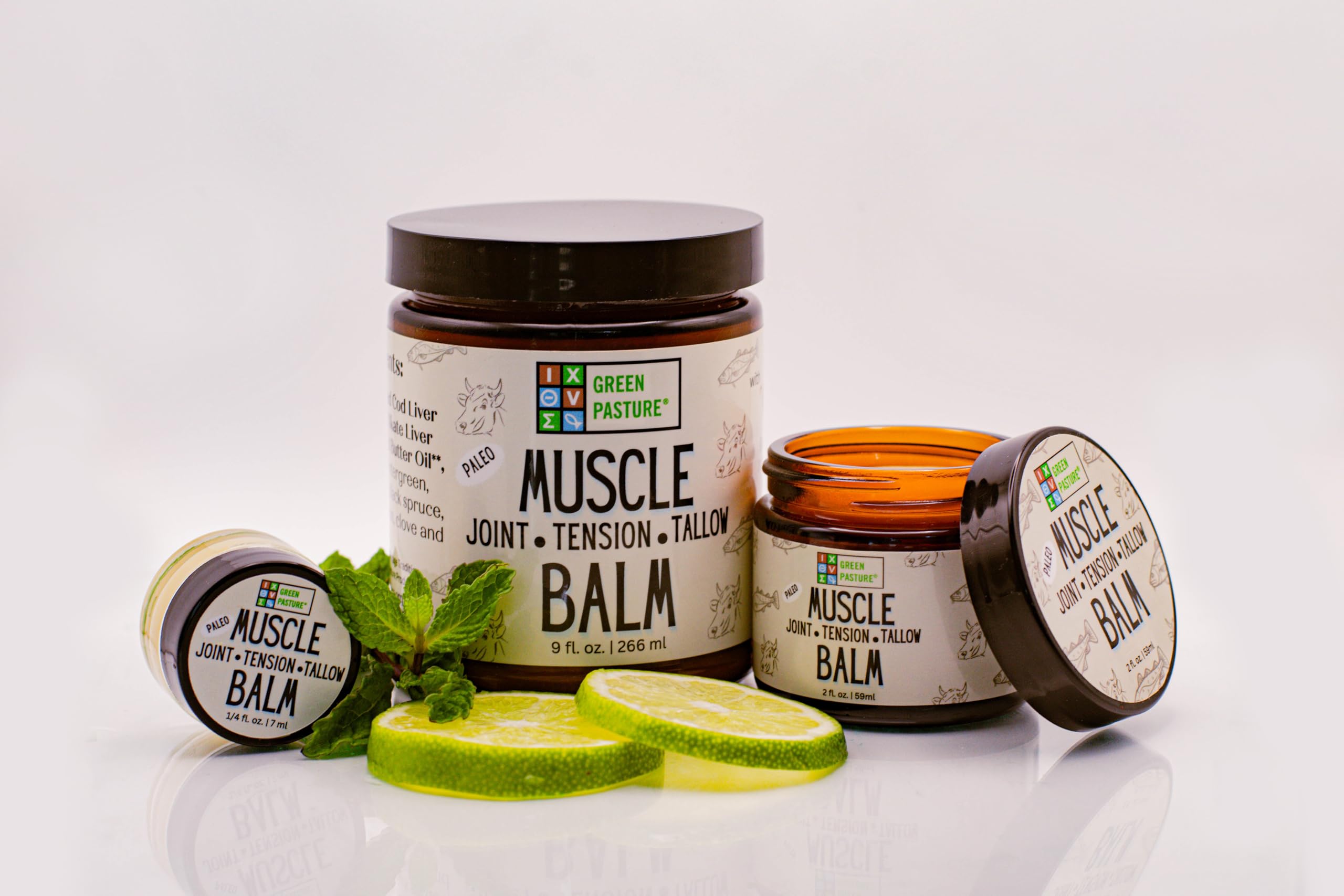 Green Pasture Muscle Balm (Muscle Balm, 2, Fl Oz), Cream Green Pasture Au supplements
