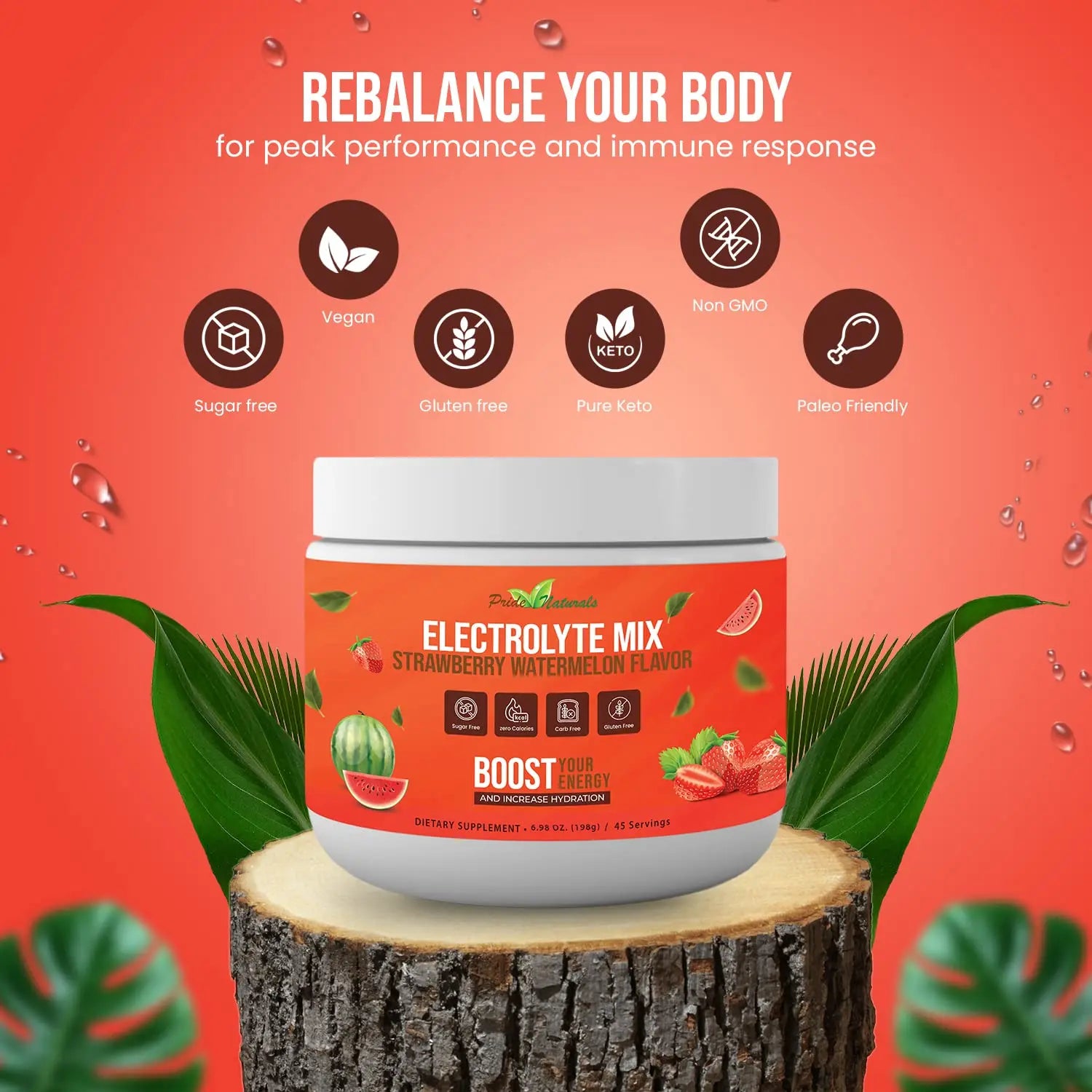 Electrolyte Powder - Refreshing Workout Recovery Electrolytes, Sugar Free, Gluten Free Pride Naturals, Inc Au supplements