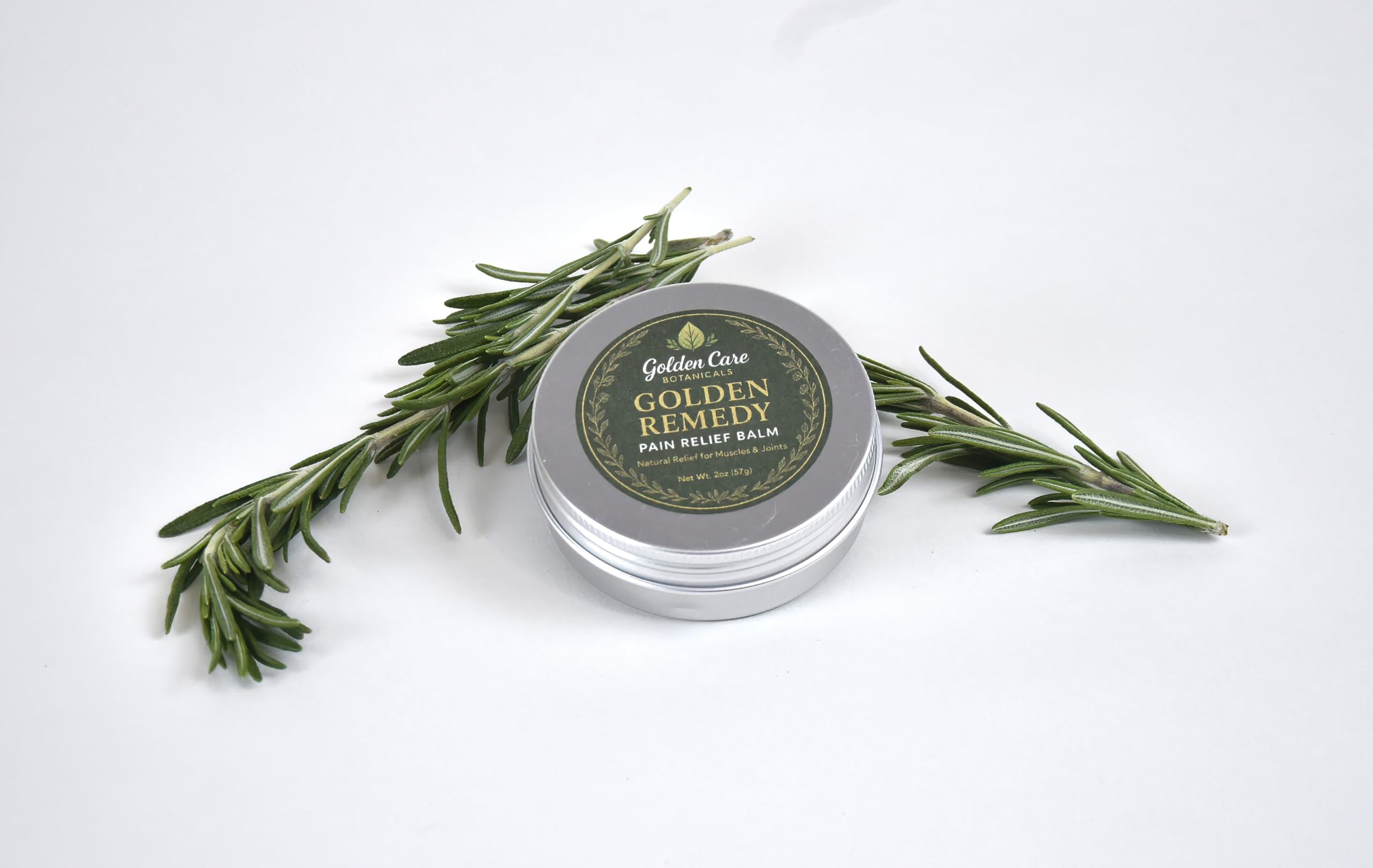Golden Remedy Pain Balm - Topical Analgesic with Menthol & Camphor - Fast Acting Cooling Formula Golden Care Botanicals Au supplements