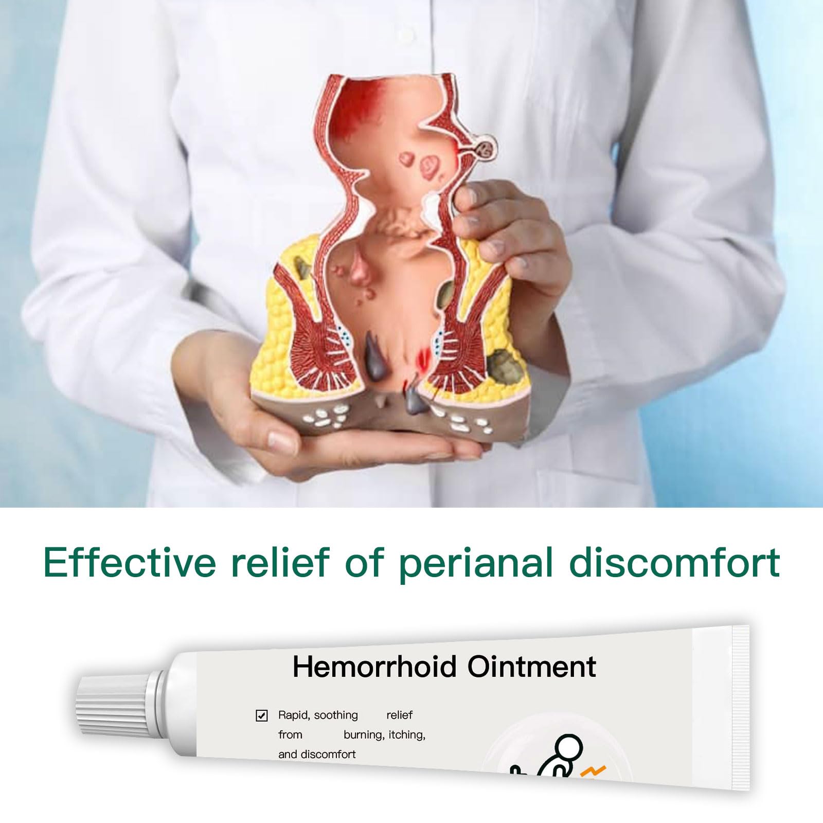 Pumei Hemorrhoid Cream,Herbal Hemorrhoid Ointment,Massage Hemorrhoids Ointment,for Men and Women Herbal Hemorrhoids Cream Pumei Au supplements