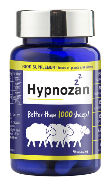Hypnozan. 60 Easy Nights in Every Pack - 60 Capsules, Just One Before Bed. Natural Vox pharmaceutica Au supplements