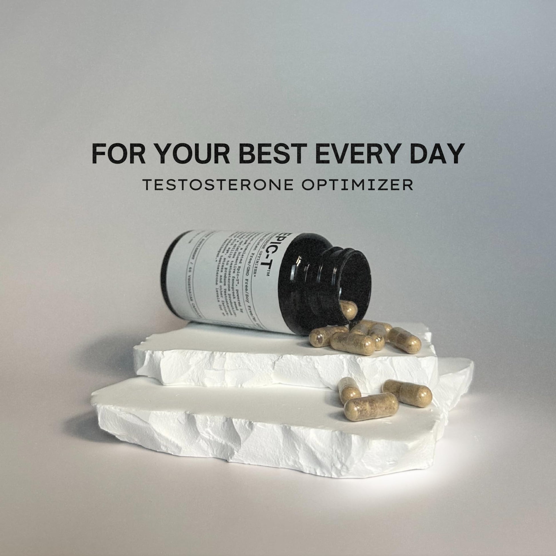 EPIC-T Testosterone Support Supplement for Men | Plant-Based Formula with Testosurge, B-Complex, B12, Zinc & Boron | Vegan, Non-GMO Daily Support EPIC Au supplements