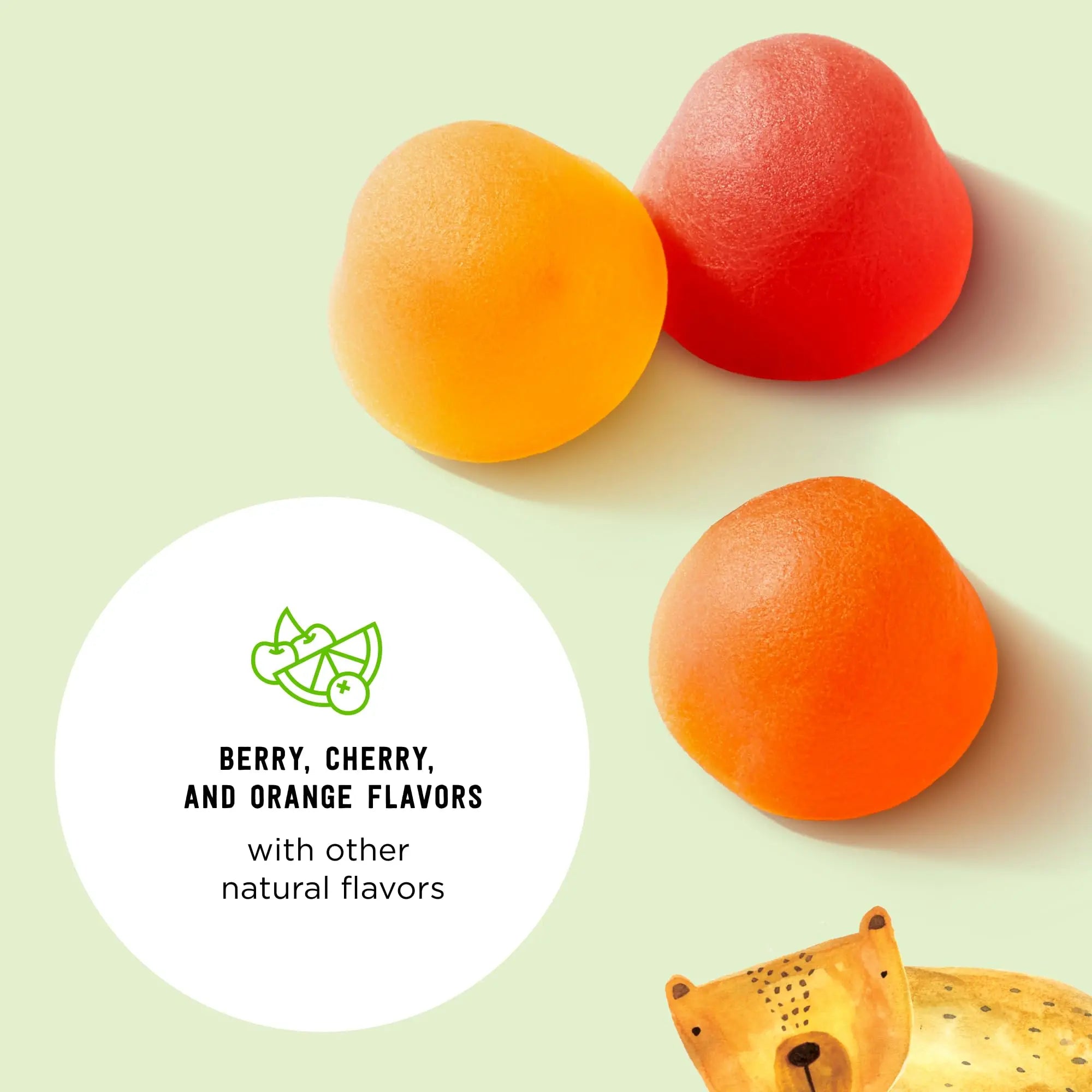 Amazon Brand - Mama Bear Organic Kids Multivitamin, 60 Gummies, 1 Month Supply (Packaging May Vary), Berry, Cherry & Orange Mama Bear Au supplements