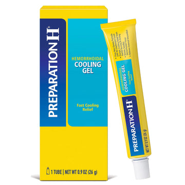 Preparation H Hemorrhoid Cooling Gel with Aloe for Fast Discomfort Relief - 0.9 Oz Tube Preparation H Au supplements