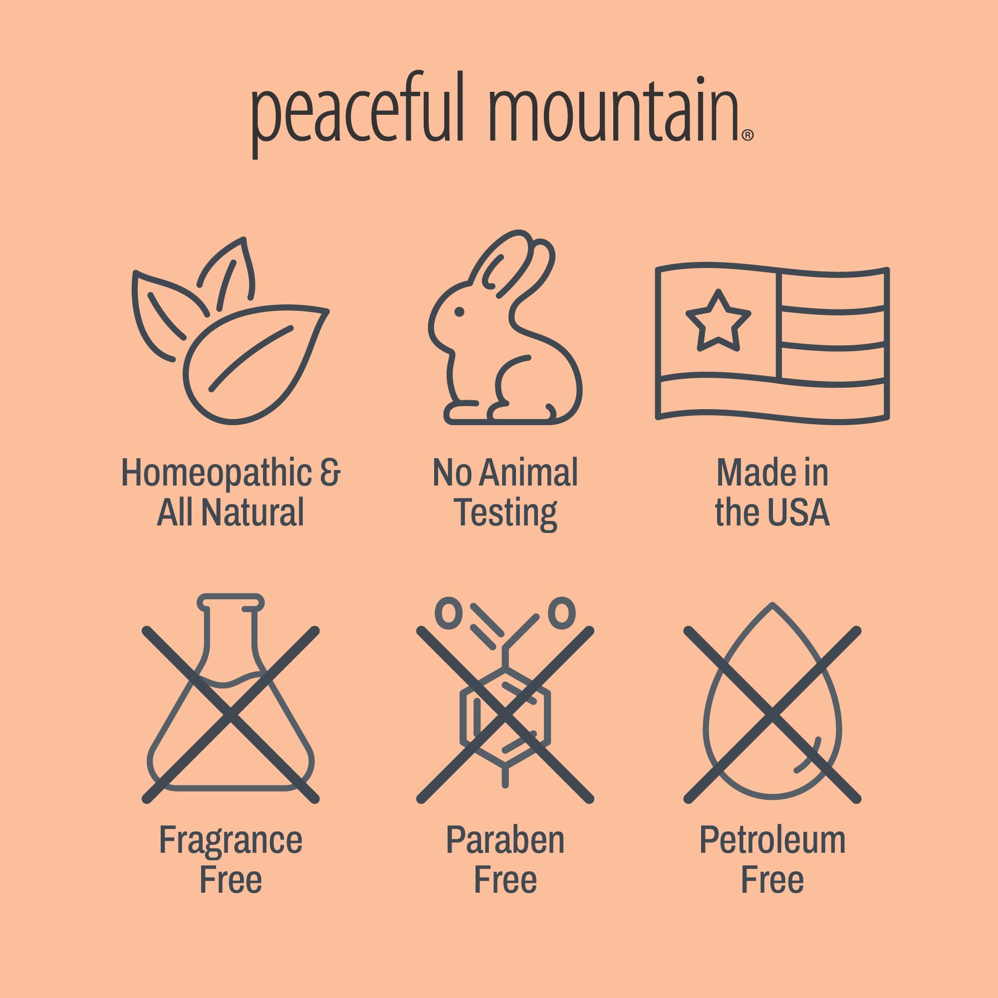 Peaceful Mountain Muscle Rescue Homeopathic Gel - for Muscle discomfort with Arnica and Comfrey - 2oz Peaceful Mountain Au supplements