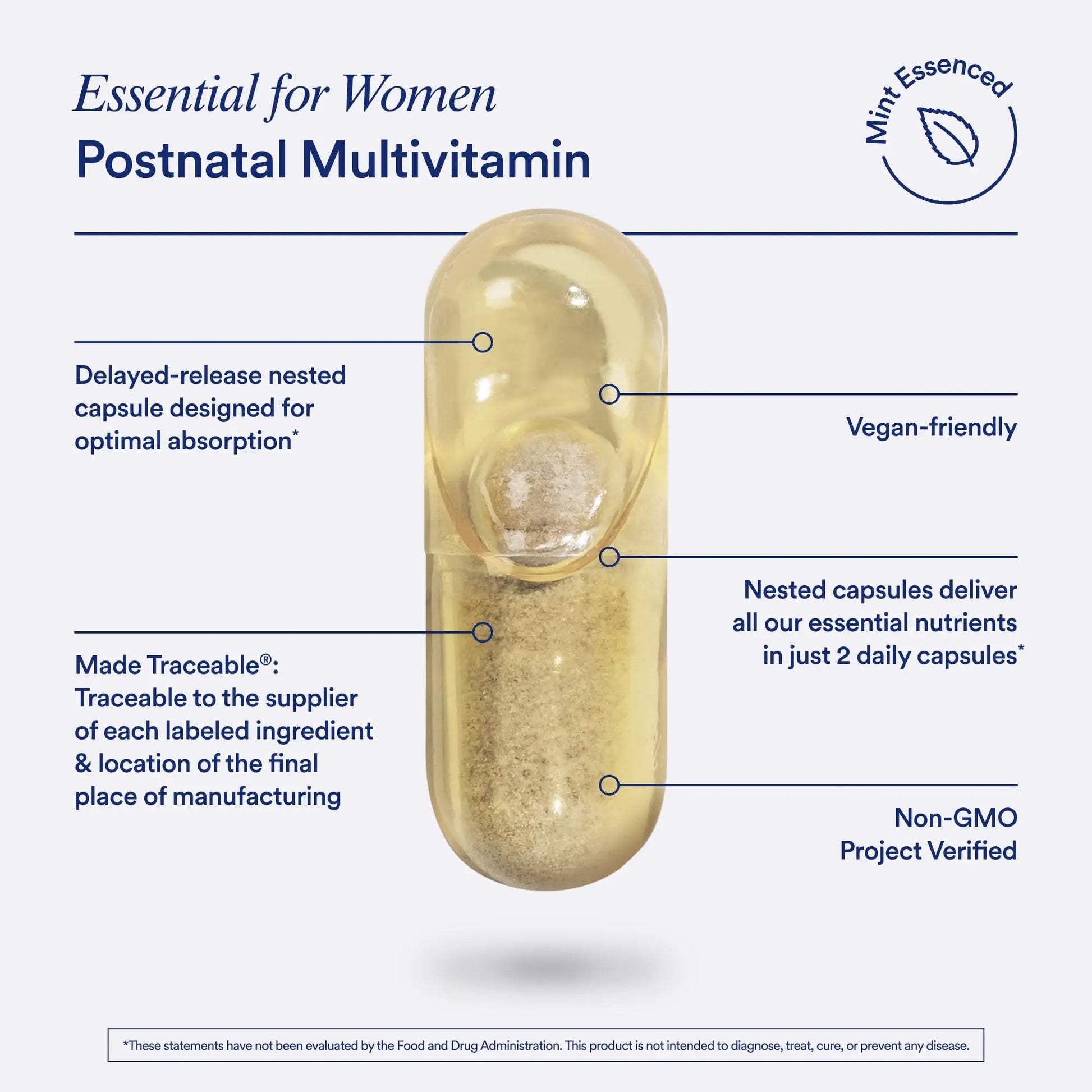 Ritual Postnatal Multivitamin and Gut Duo Supplements with Postnatal Vitamins and Synbiotic+: 3-in-1 Probiotic, Prebiotic, Postbiotic, Supports Lactation, and Gut Health, 30 Day Supply Ritual Au supplements