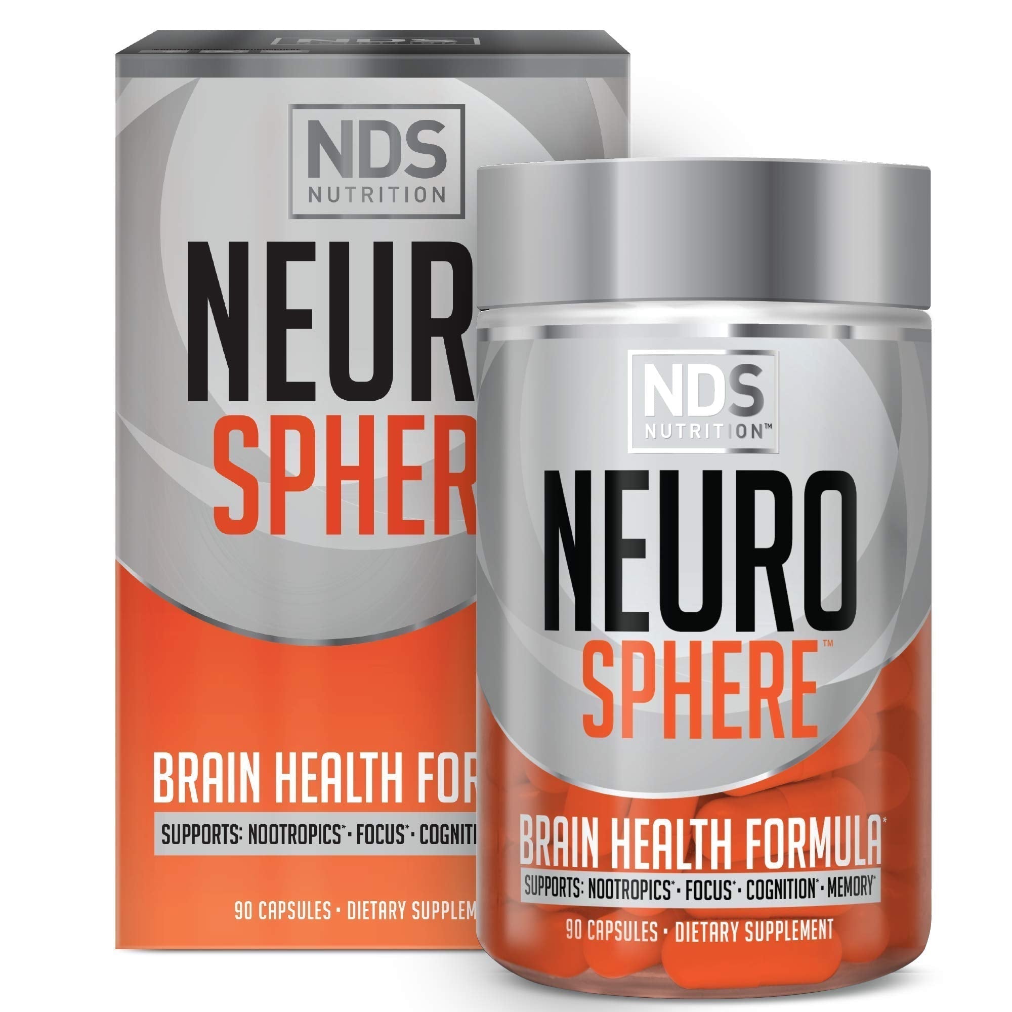 FitLife Brands Nutrition Neuro Sphere - Brain Health Formula - Nootropic, Increase Focus and Energy, Enhance Concentration, Antioxidant and Immunity Support - 90 Capsules FitLife Brands Au supplements