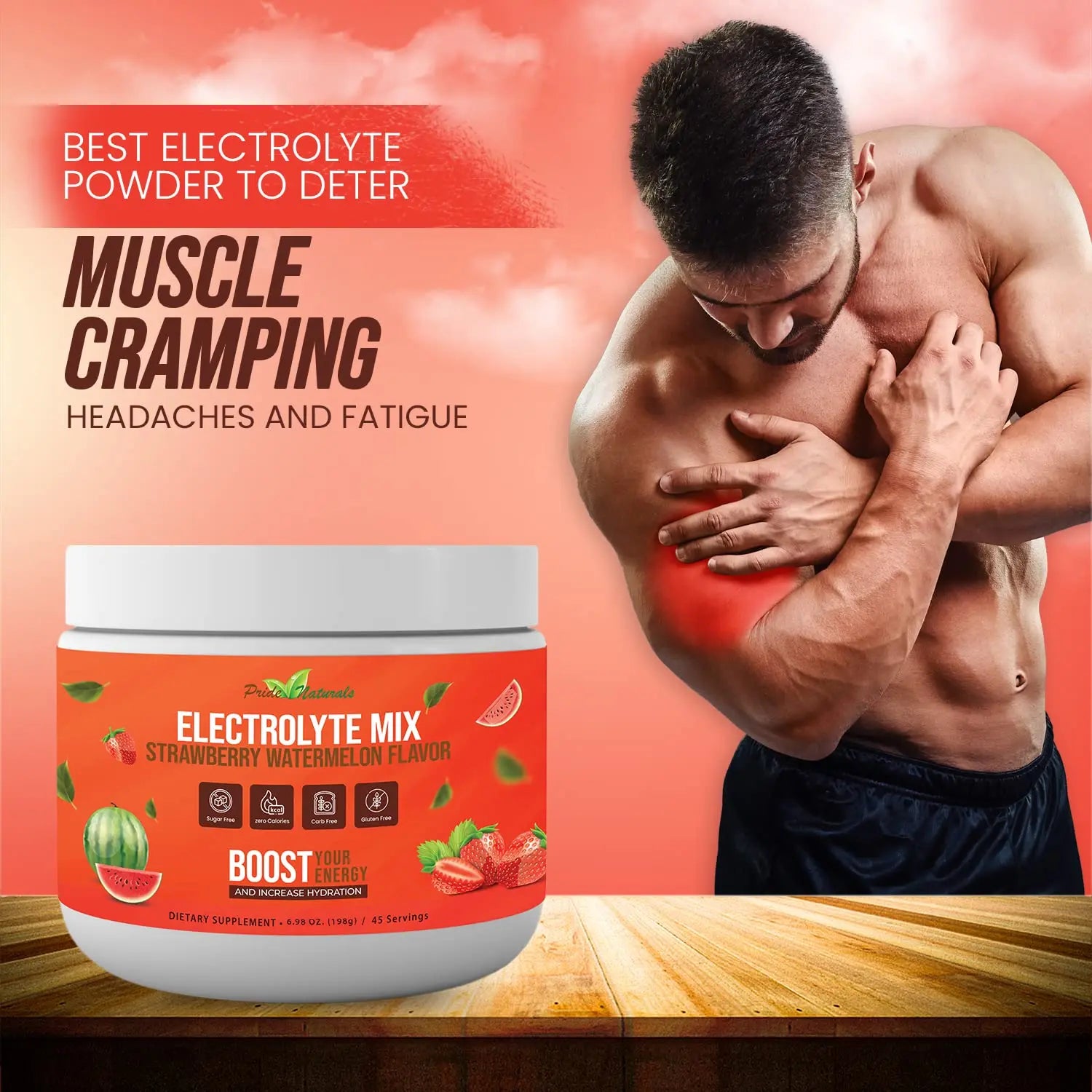 Electrolyte Powder - Refreshing Workout Recovery Electrolytes, Sugar Free, Gluten Free Pride Naturals, Inc Au supplements