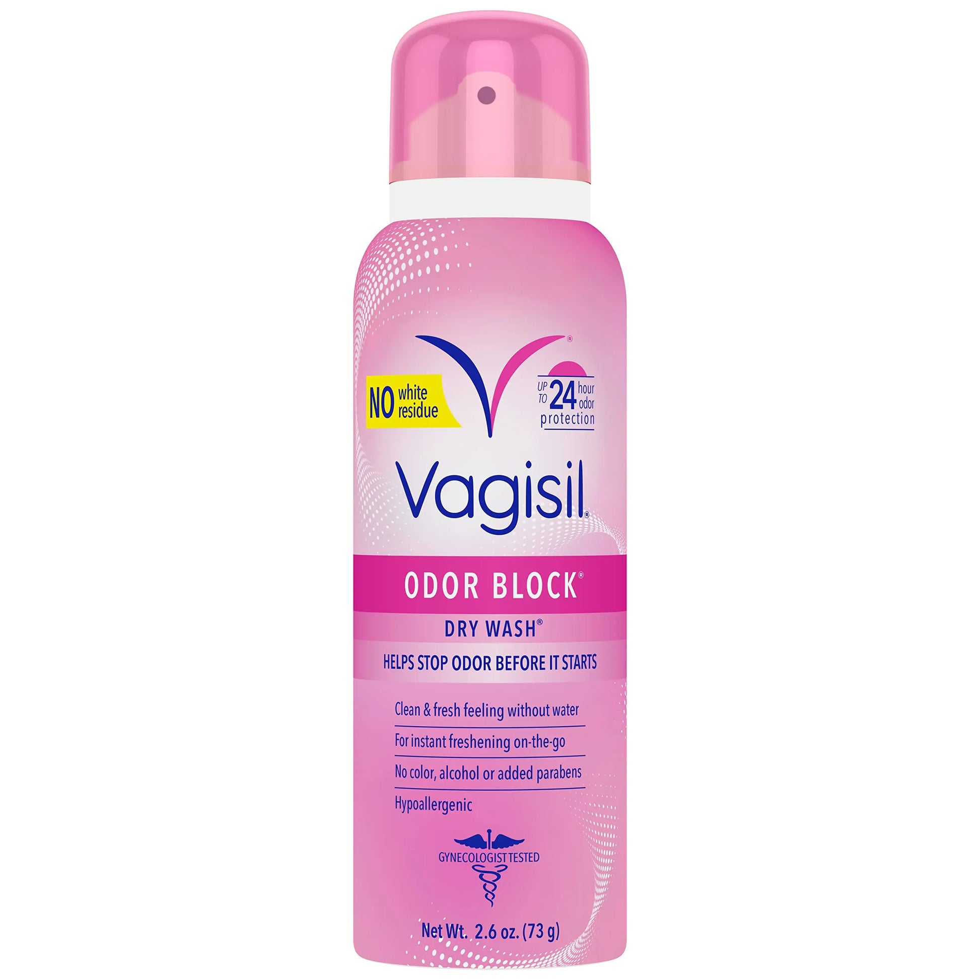 Vagisil Odor Block Dry Wash Spray for Feminine Hygiene, Gynecologist Tested, Hypoallergenic, 2.6 Ounces Vagisil Au supplements