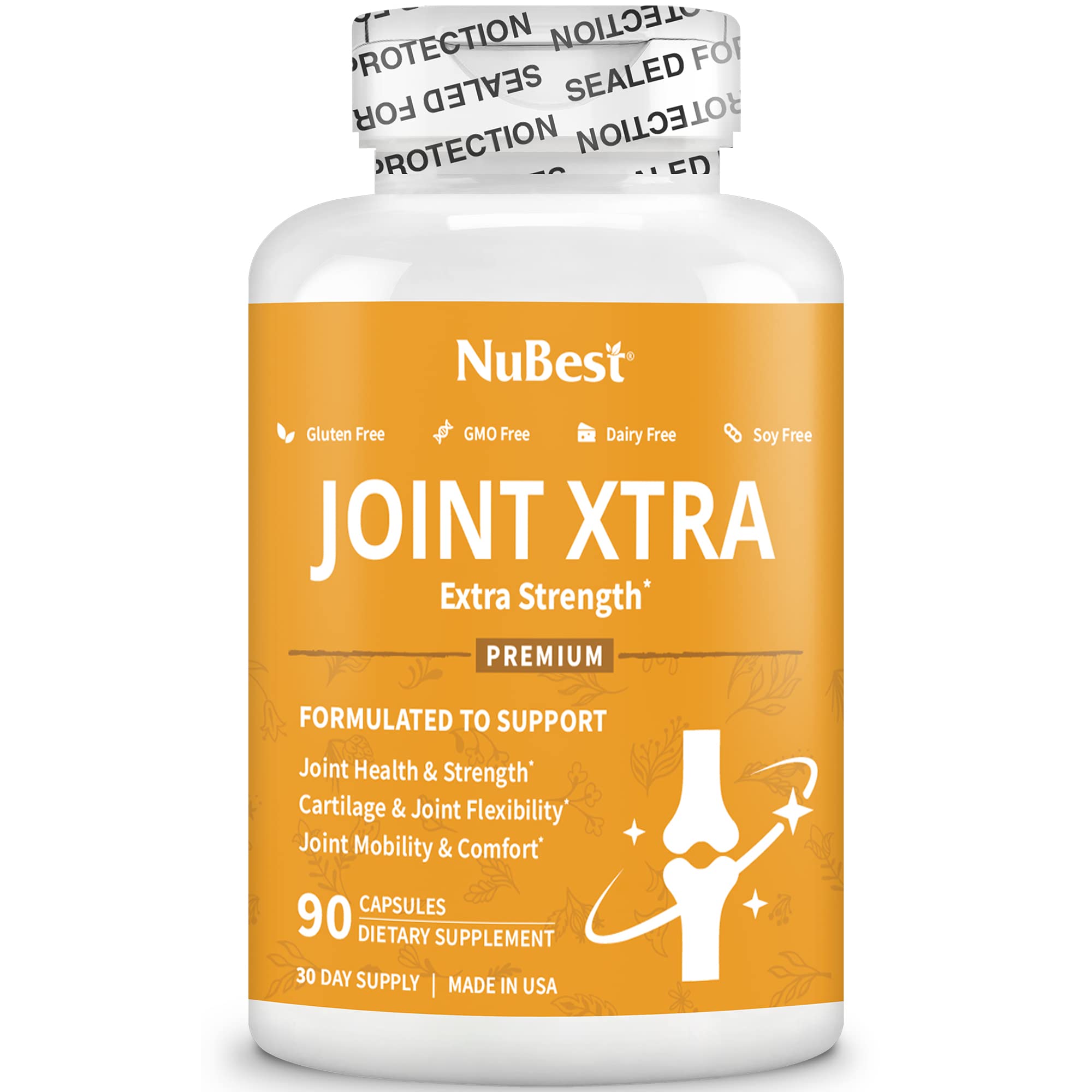 NuBest Joint Xtra - Joint Support Supplement | Joint Health Formula with Triple Joint Strength - Glucosamine, Chondroitin, Turmeric, MSM | 1 Month Supply NuBest Au supplements