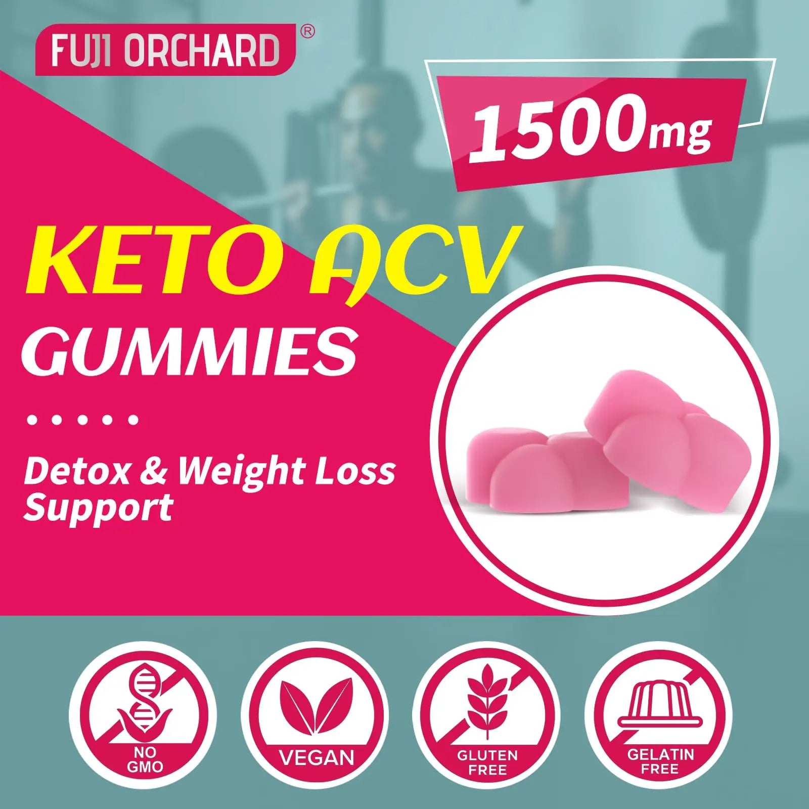 FUJI ORCHARD Keto Acv Gummies, 1500mg Keto Acv Gummies Advanced Weight Loss FUJI ORCHARD Au supplements