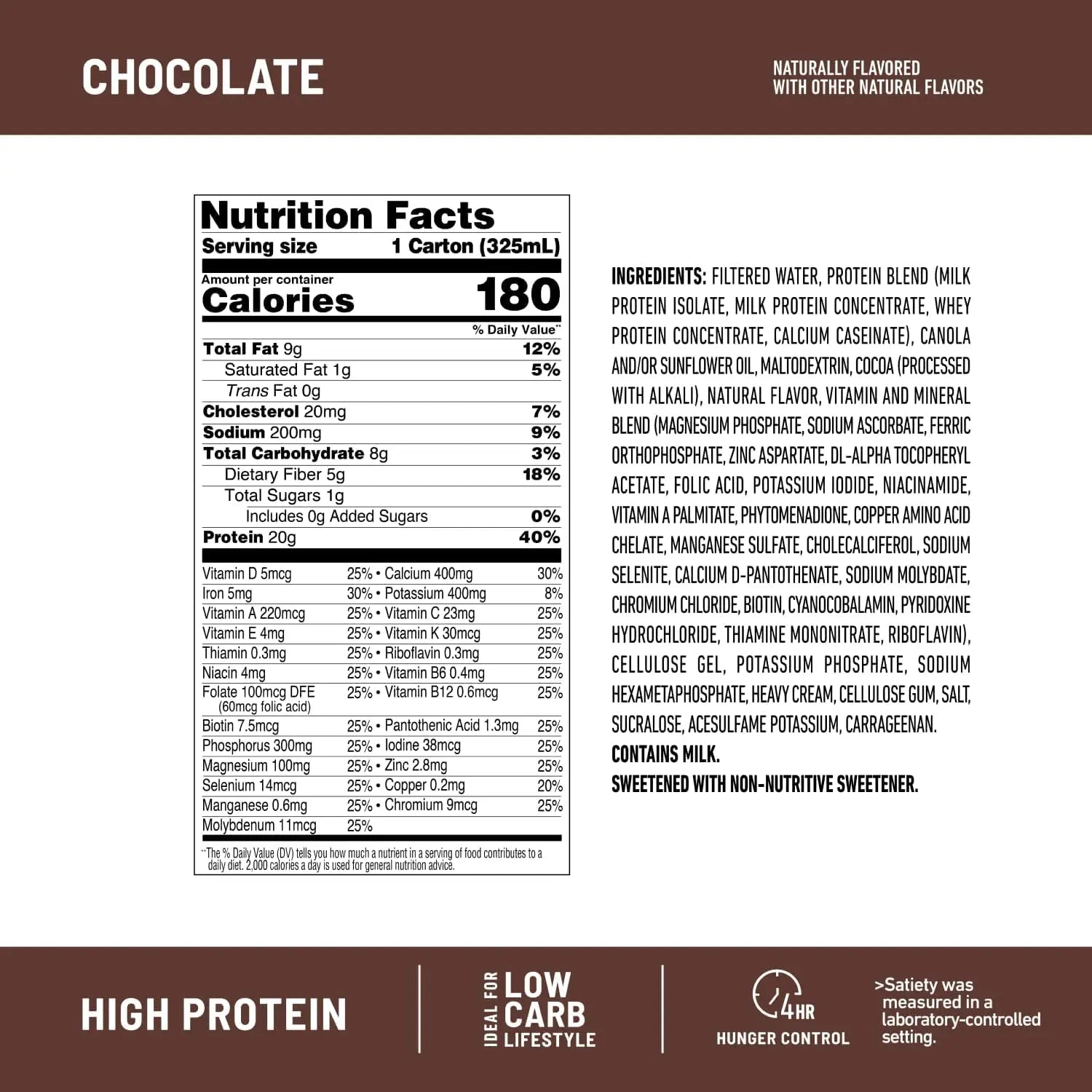 SlimFast High Protein Chocolate Bundle- 12 Count of Chocolate High Protein Meal SlimFast Au supplements