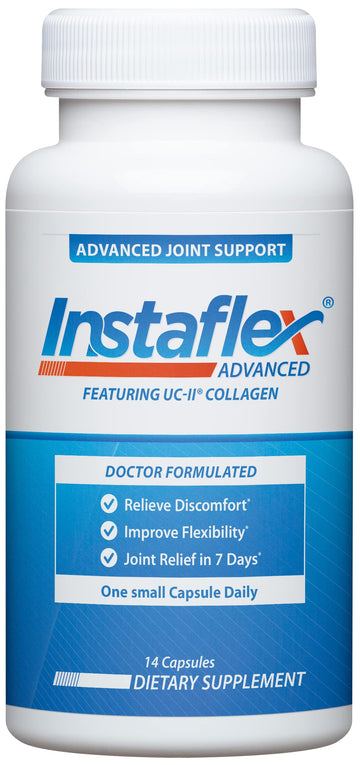 Instaflex Advanced Joint Support - Doctor Formulated Joint Relief Supplement, Featuring Collagen & 5 Other Joint Discomfort Fighting Ingredients - 14 Count Instaflex Au supplements