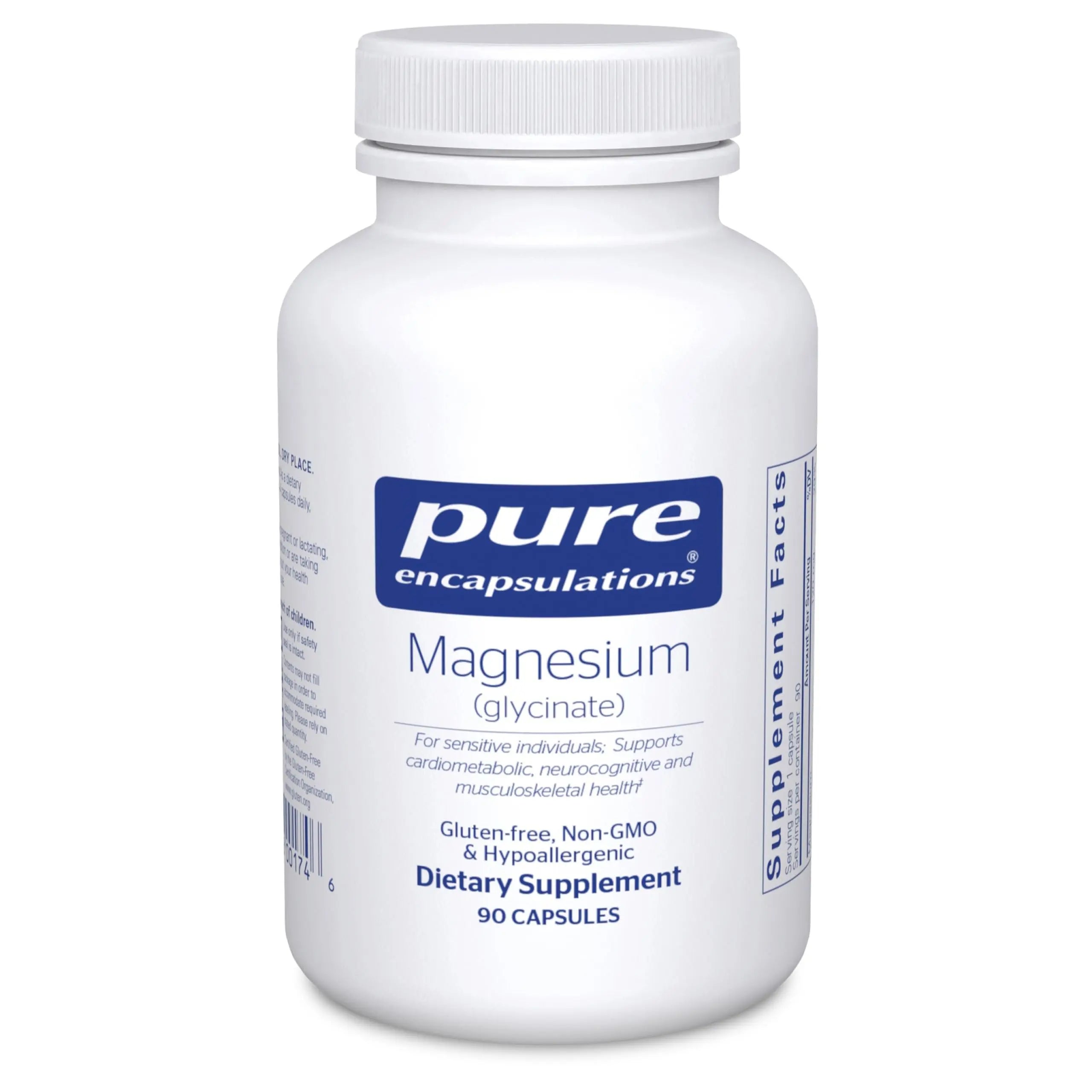 Pure Encapsulations Magnesium (Glycinate) - Supplement to Support Stress Relief, Sleep, Heart Health, Nerves, Muscles, and Metabolism Pure Encapsulations Au supplements