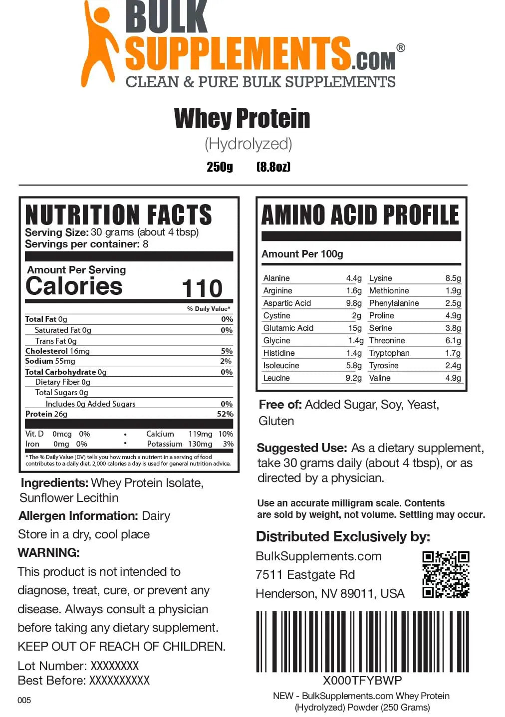BULKSUPPLEMENTS.COM Hydrolyzed Whey Protein Isolate - Isolate Protein Powder BULKSUPPLEMENTS.COM Au supplements