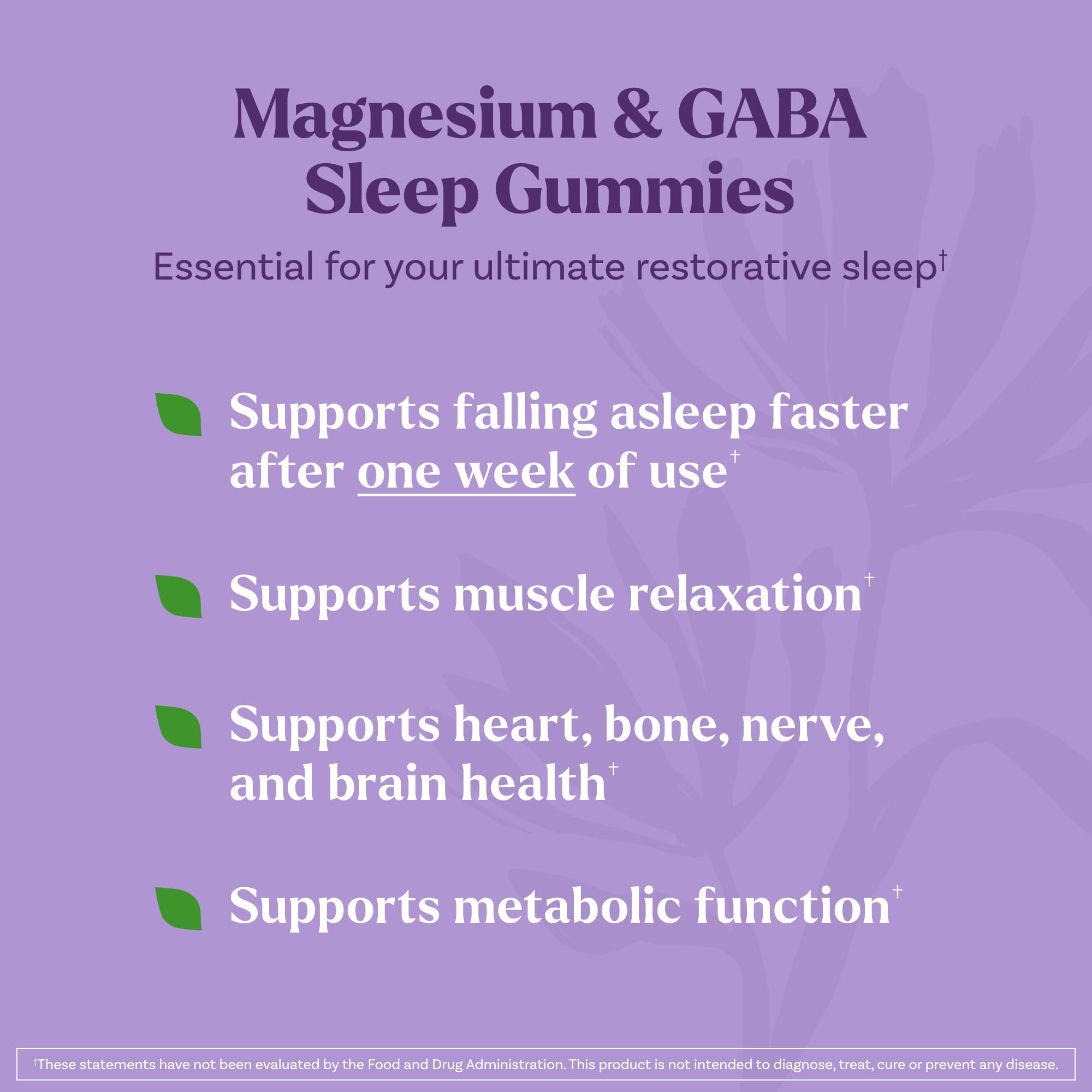 Natrol Sleep & Restore Magnesium Glycinate Blend Gummies, Magnesium for Sleep Aids for Adults, Melatonin-Free, Cherry Flavored, 30 Day Supply Natrol Au supplements