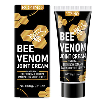Bee Venom Joint Cream for Knees & Joints - Lightweight Moisturizing Cream for Dry Skin, Fast Absorbing & Non-Greasy Formula - Supports Comfortable Movement (2.116OZ) Generic Au supplements