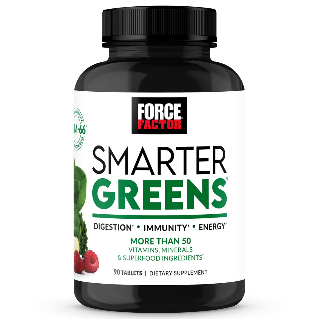 FORCE FACTOR Smarter Greens Tablets, Greens Supplement with 25+ Superfoods and Antioxidants to Improve Digestion, Reduce Stress, Strengthen Immunity, and Support Metabolism, 90 Tablets Force Factor Au supplements