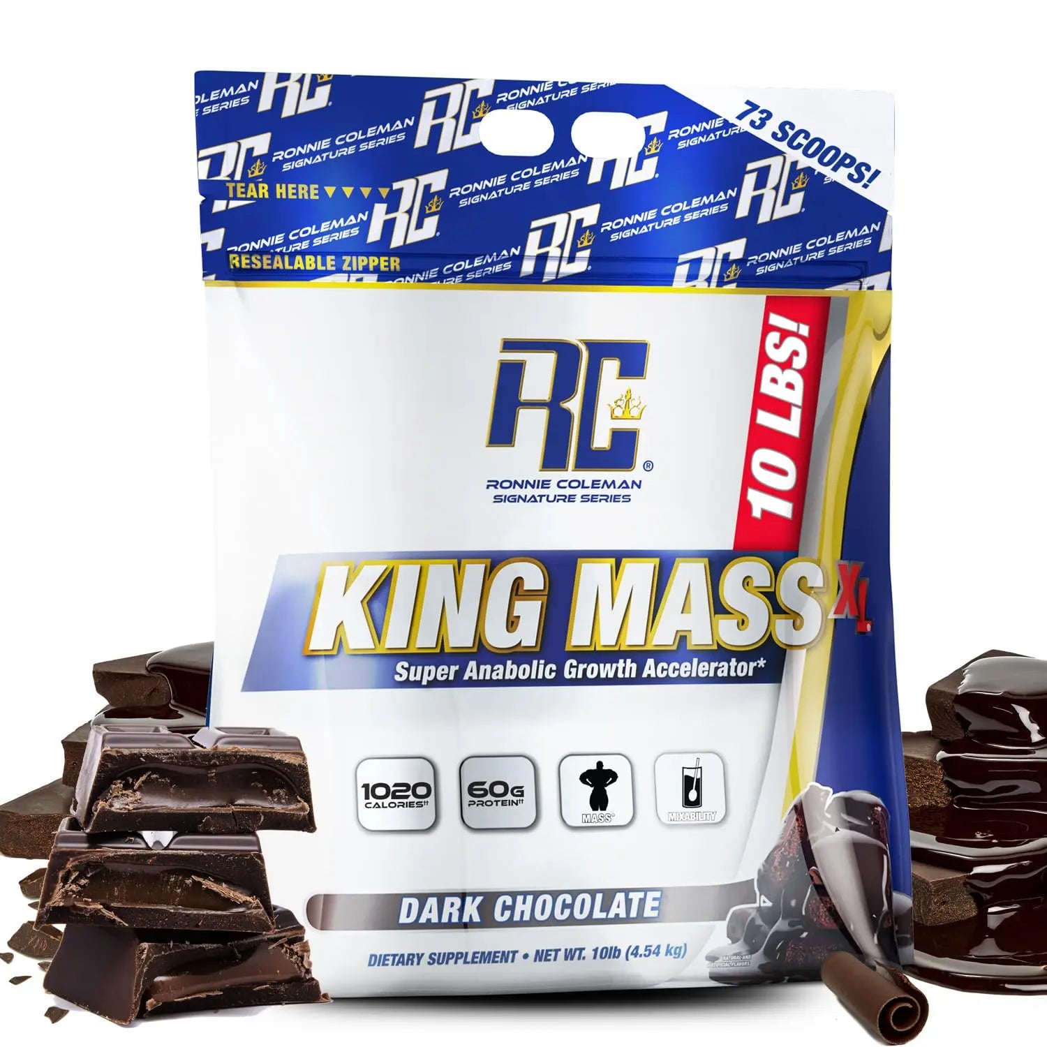 Ronnie Coleman Signature Series King Mass XL Mass Gainer Protein Powder, Muscle Ronnie Coleman Signature Series Au supplements