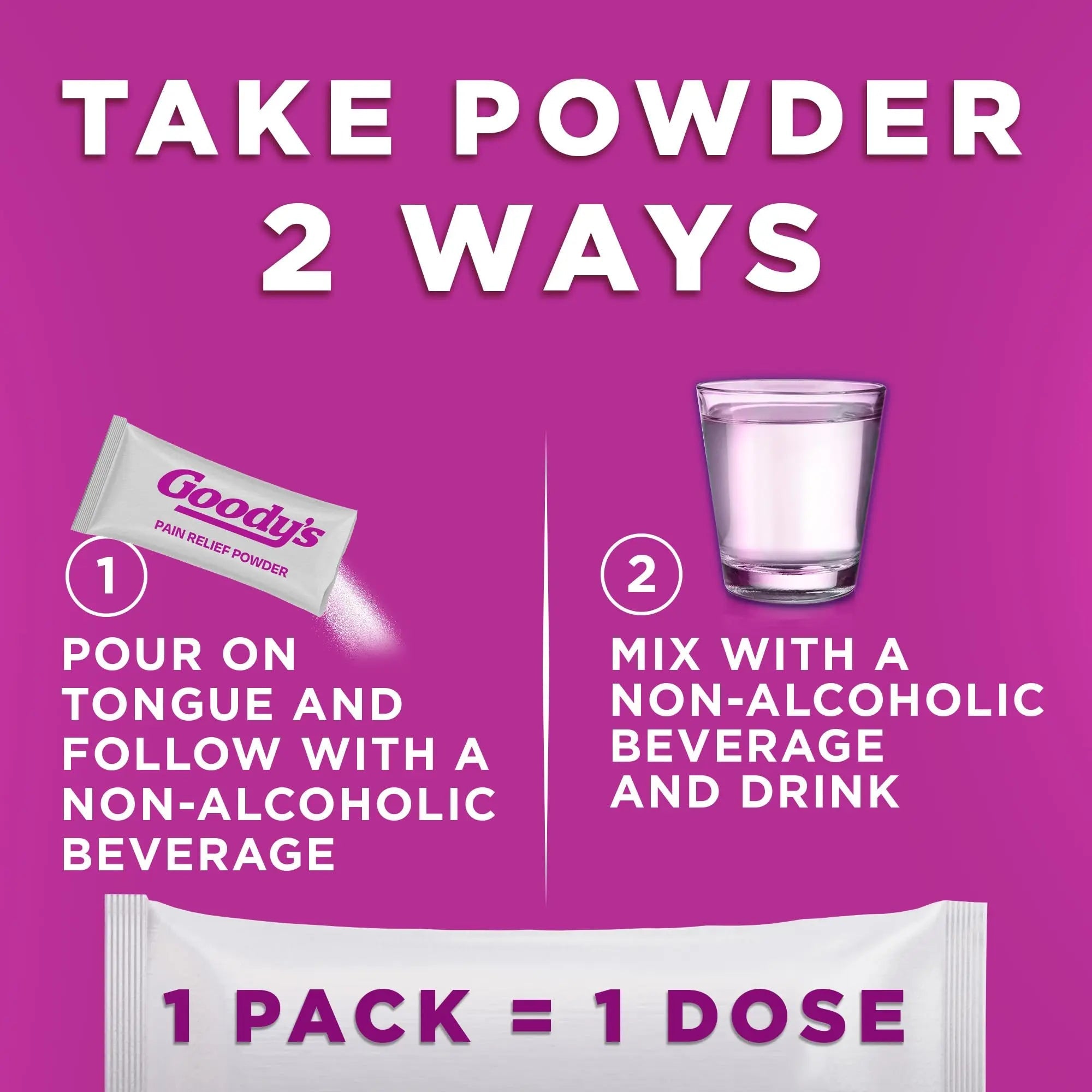Goody's Pain Relief Powders, Extra Strength Headache Powder Mixed Fruit Blast, 24 ct (Pack of 1) Goody's Au supplements