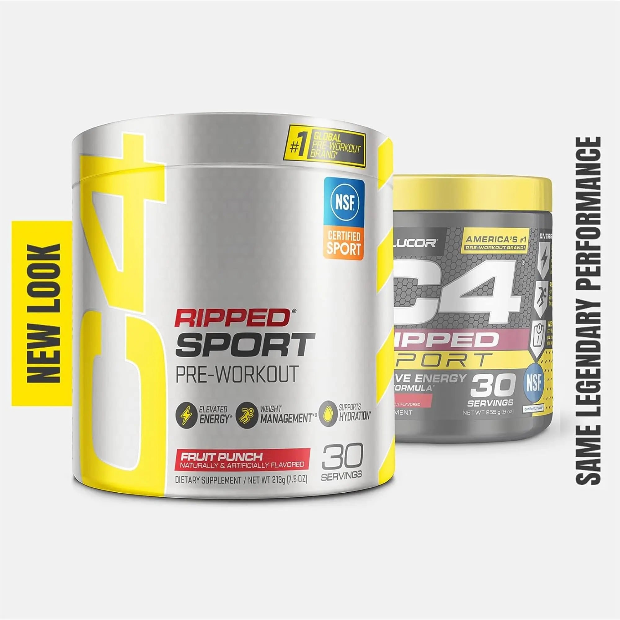C4 Ripped Sport Pre Workout Powder Fruit Punch - NSF Certified for Sport + Sugar Free Cellucor Au supplements