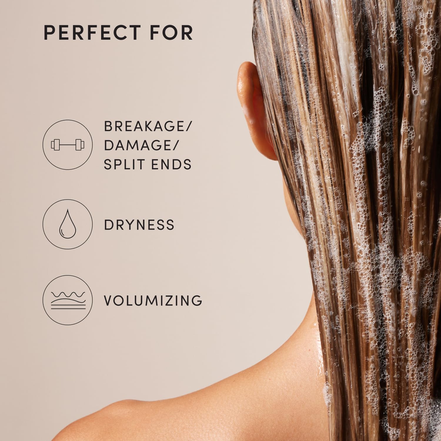 OUAI Fine Hair Shampoo Refill - Volumizing Shampoo for Fine Strands - Made with Biotin, Keratin & Chia Seed Oil - Strengthens, Nourishes & Thickens - Color-Safe & Sulfate Free Hair Care (32 Fl oz) OUAI Au supplements