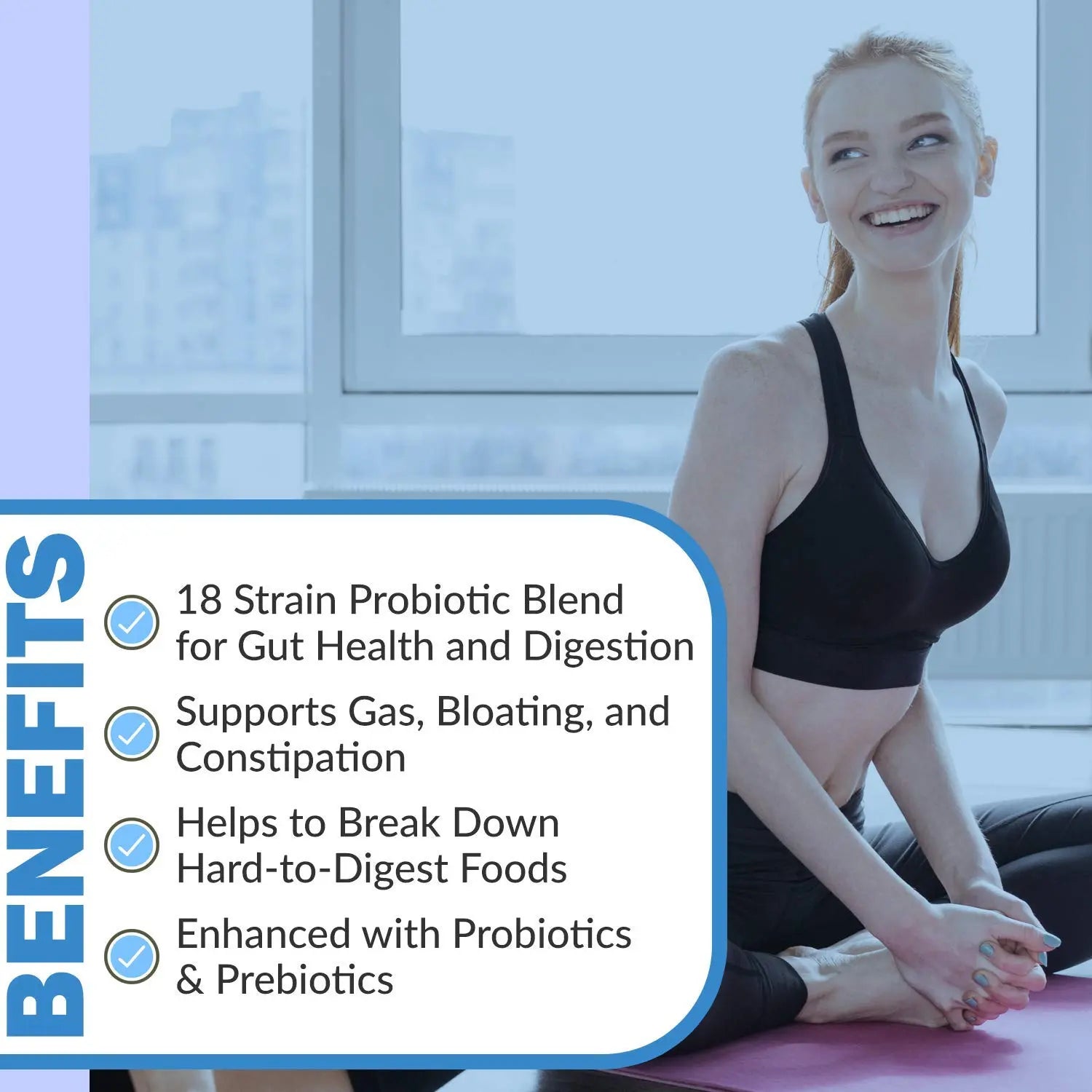 Instant Digest Complete 2-in-1 Probiotic Digestive Enzymes, 60 Capsules Instant Brands Au supplements