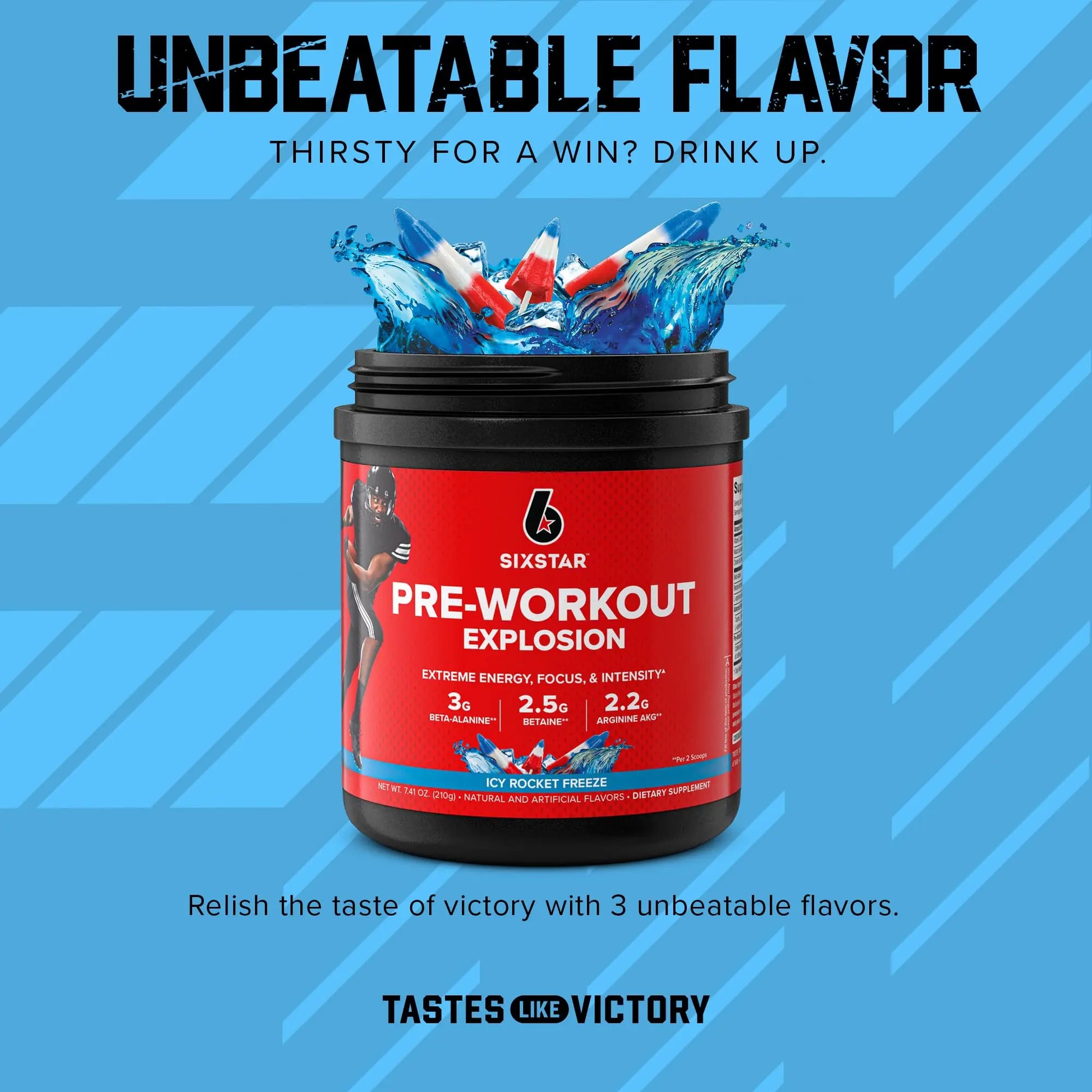 Six Star Pre Workout PreWorkout Explosion | Pre Workout Powder for Men & Women Six Star Au supplements
