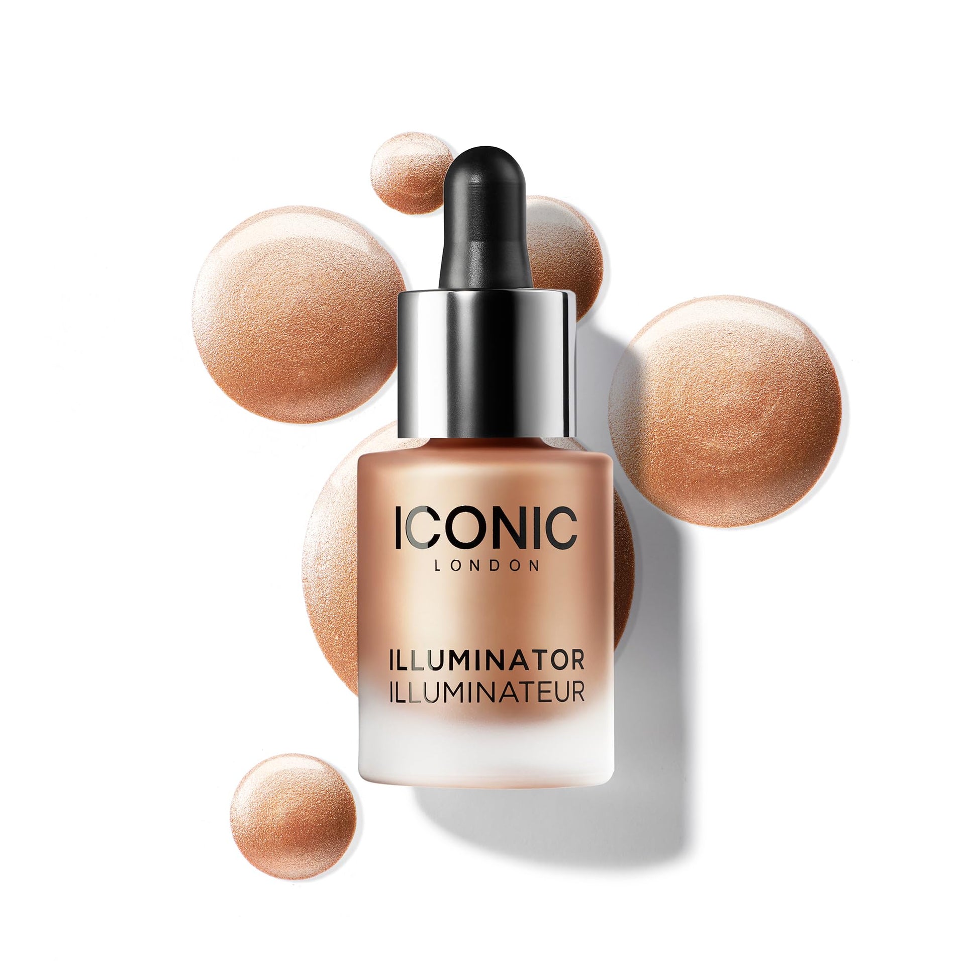 ICONIC LONDON Illuminator | Liquid Highlighting Drops for a Radiant Glow, Cruelty-Free, Vegan Makeup, Original (Champagne Shimmer) 0.45 Fl oz ICONIC LONDON Au supplements