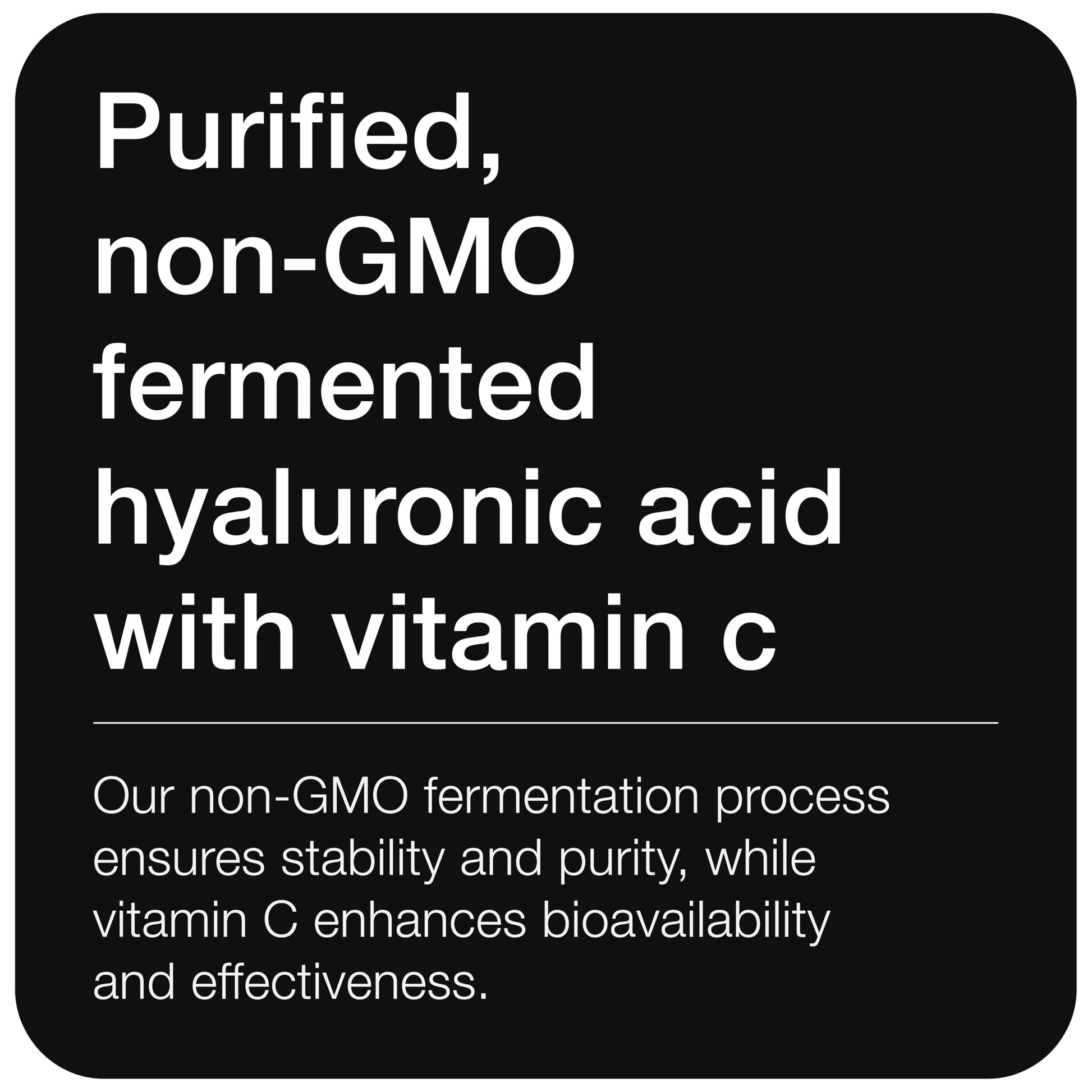 Toniiq Hyaluronic Acid Supplements – Lab Tested 95% Ultra High Purity – Fermented and Bioavailable with Vitamin C – Third Party Lab Tested – 360 Capsules Toniiq Au supplements