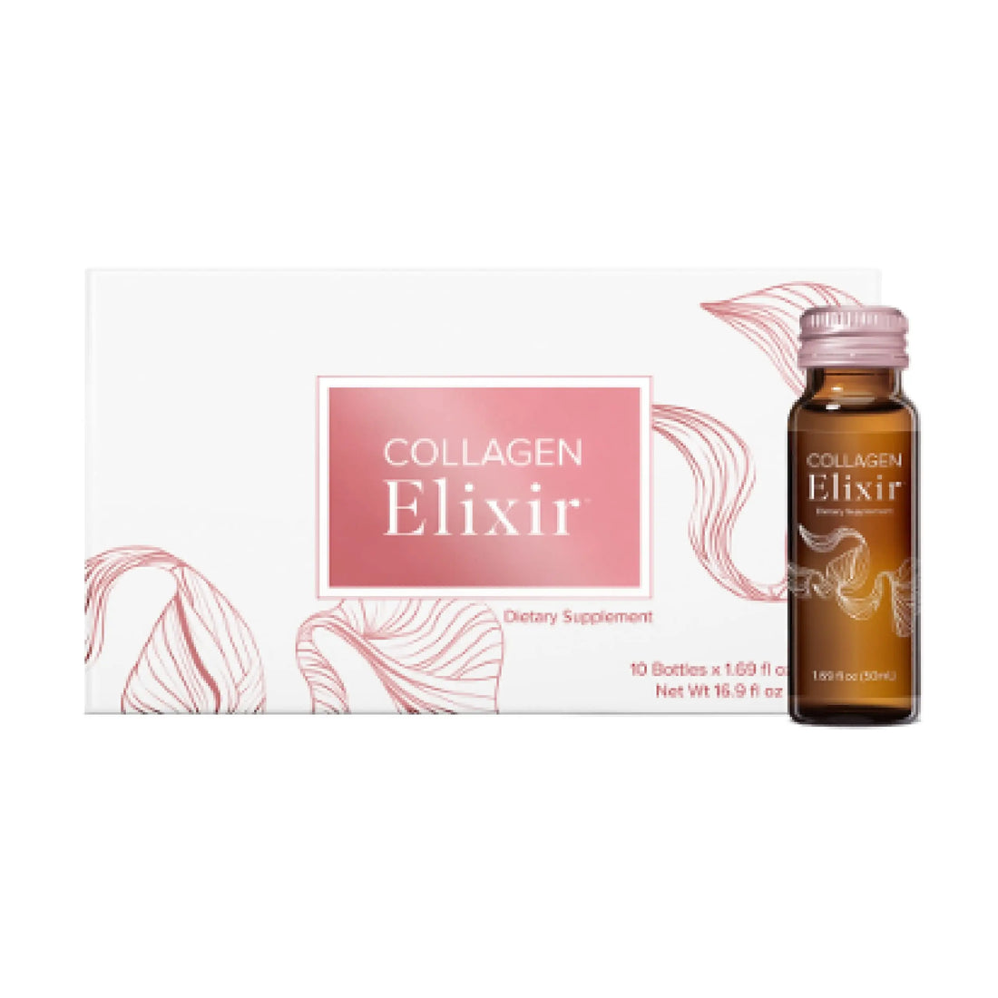 Isagenix Collagen Elixir - Collagen Drink with Marine Collagen Peptides - Liquid Collagen Isagenix Au supplements