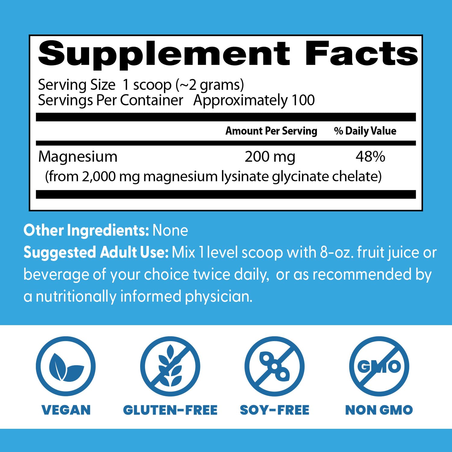Doctor's Best High Absorption Magnesium Powder,White, 100% Chelated TRACCS, Not Buffered, Headaches, Sleep, Energy. Non-GMO, Vegan, Gluten Free, 200G, 7.1 Ounce (Pack of 1) Doctor's BEST Au supplements